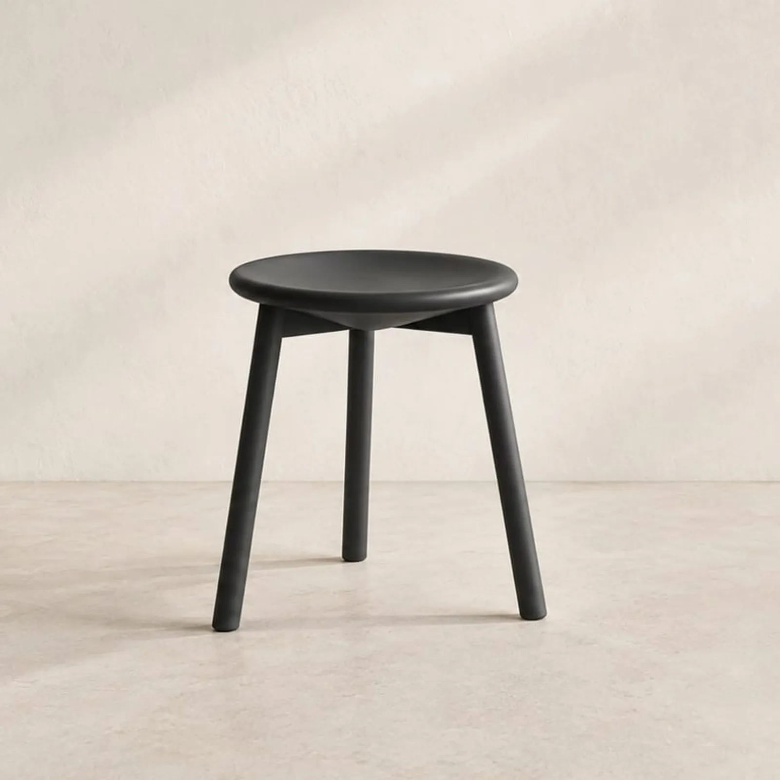 Tabouret Hassel charbon III - image 1