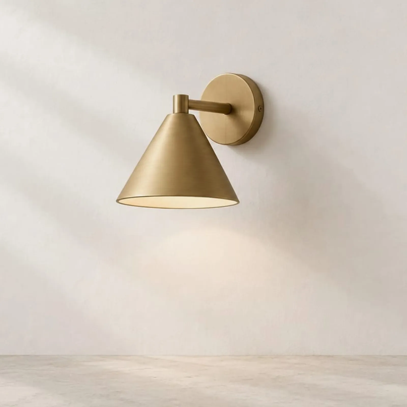 Vägglampa Slån Ockra - bild 1