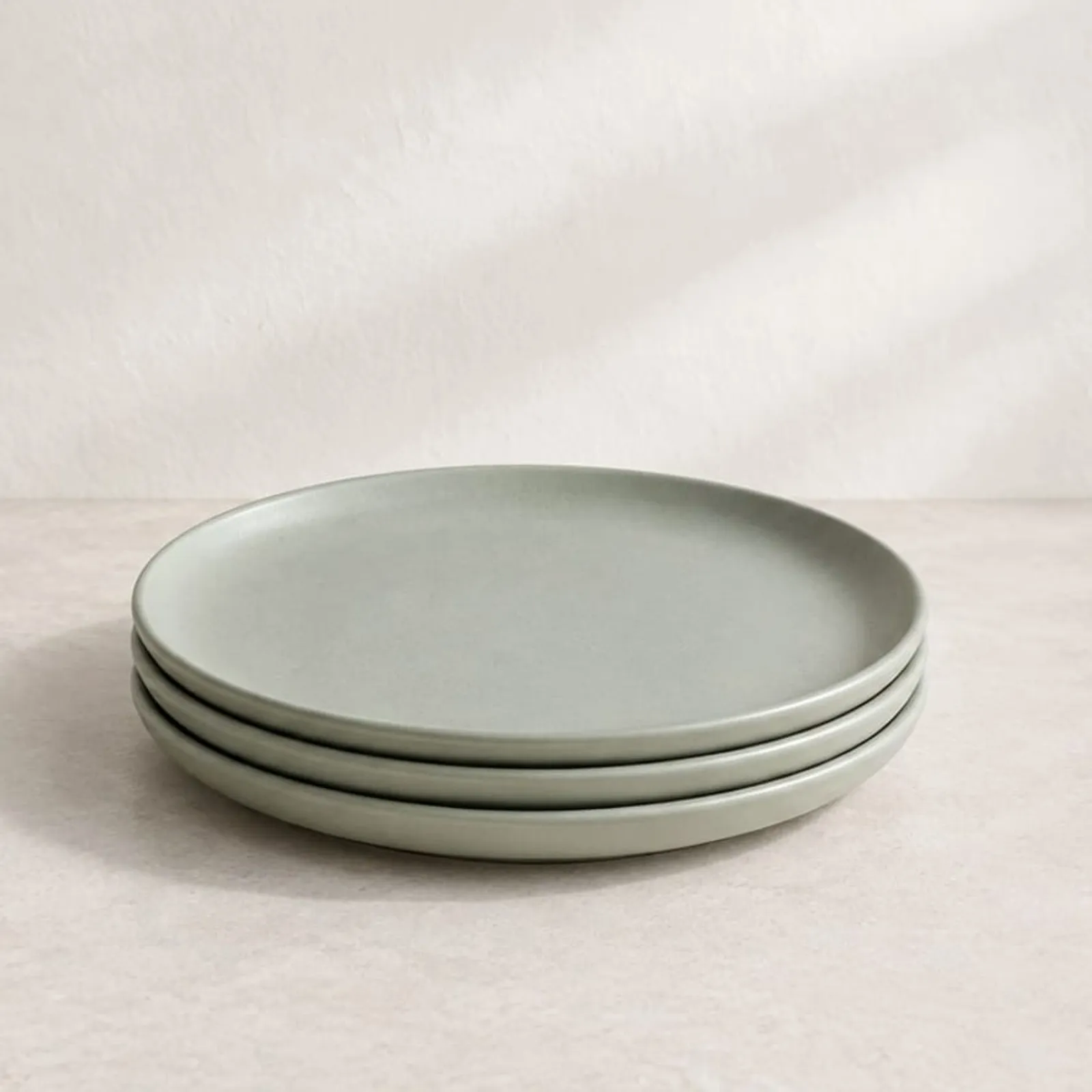 Assiette Lönn blanc craie II - image 3