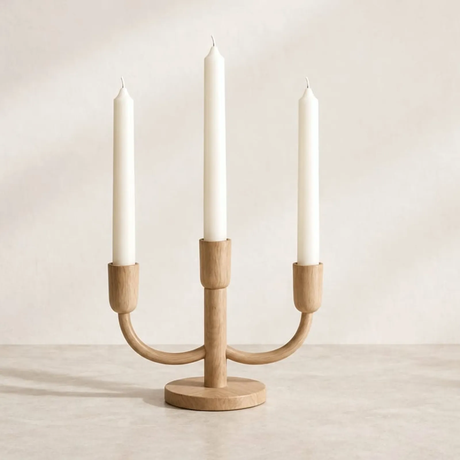 Ljusstake Lönn Natur II - bild 1