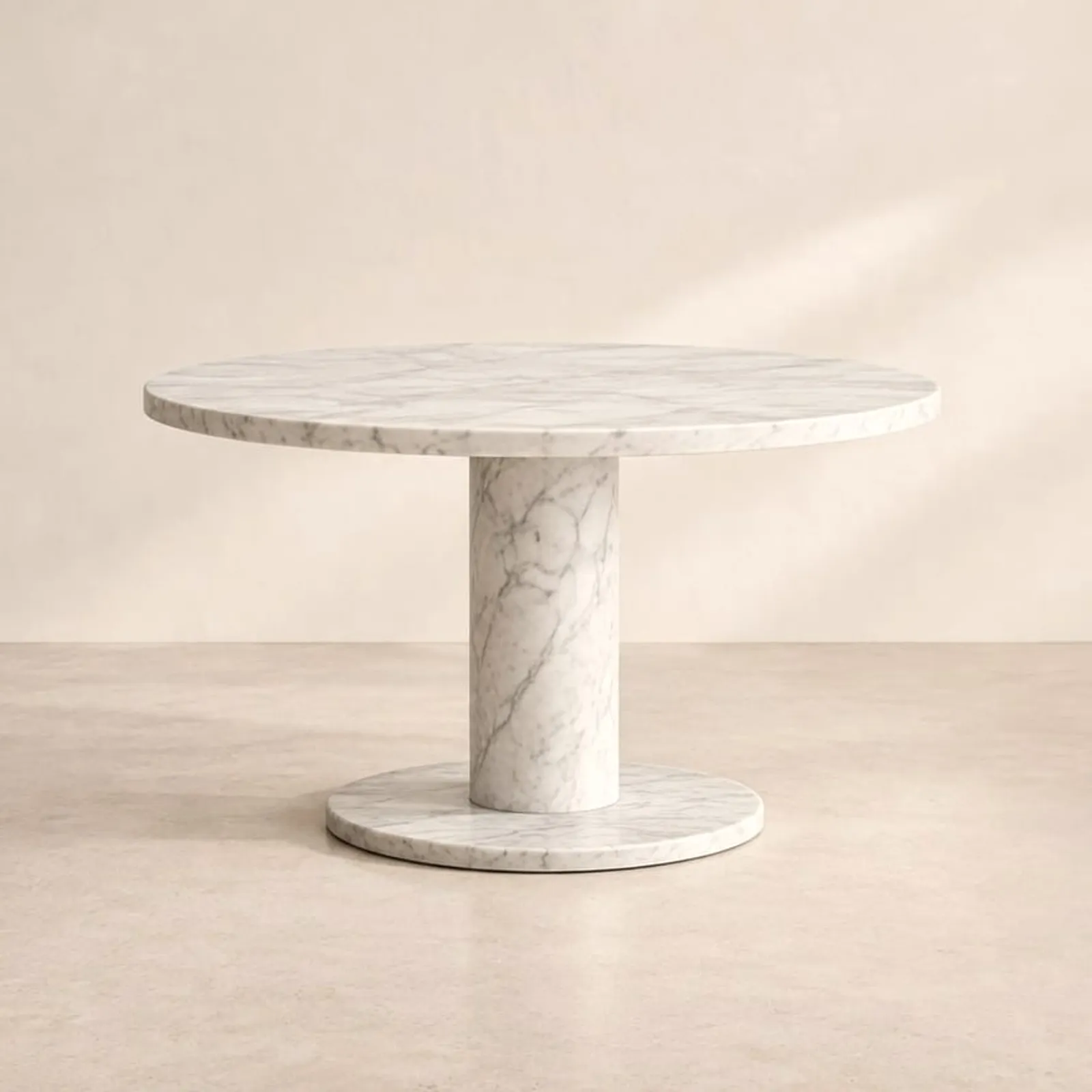 Table à manger Näset blanc craie II - image 1