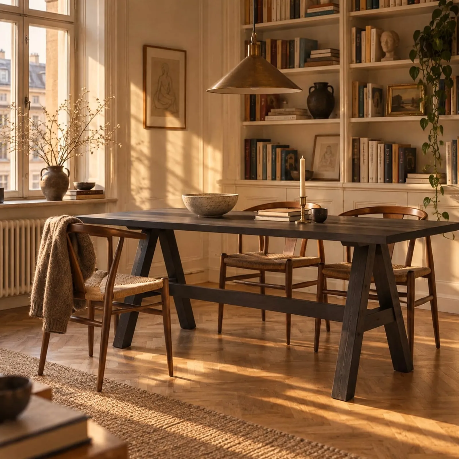 Table à manger Råg en chêne - image 2
