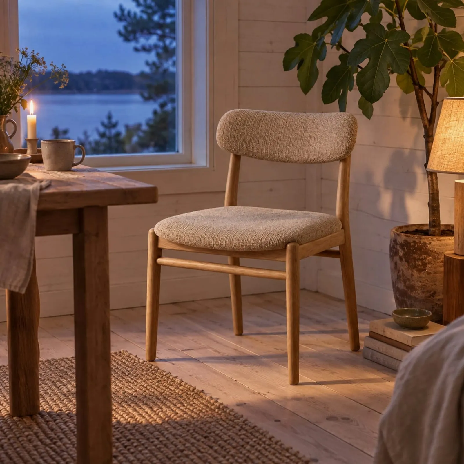 Chaise Alm naturel V - image 2