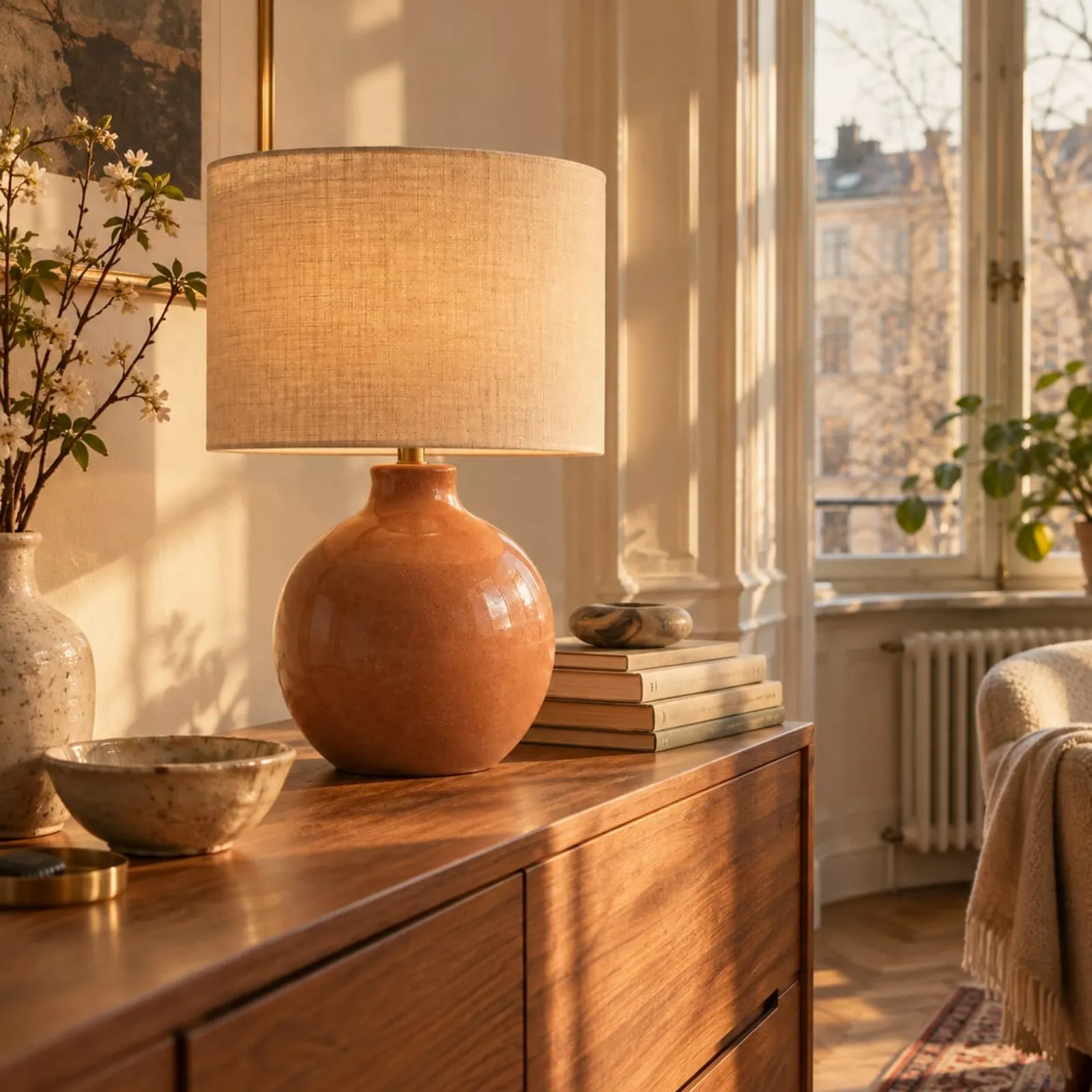 Bordslampa Skär Stengods - bild 2