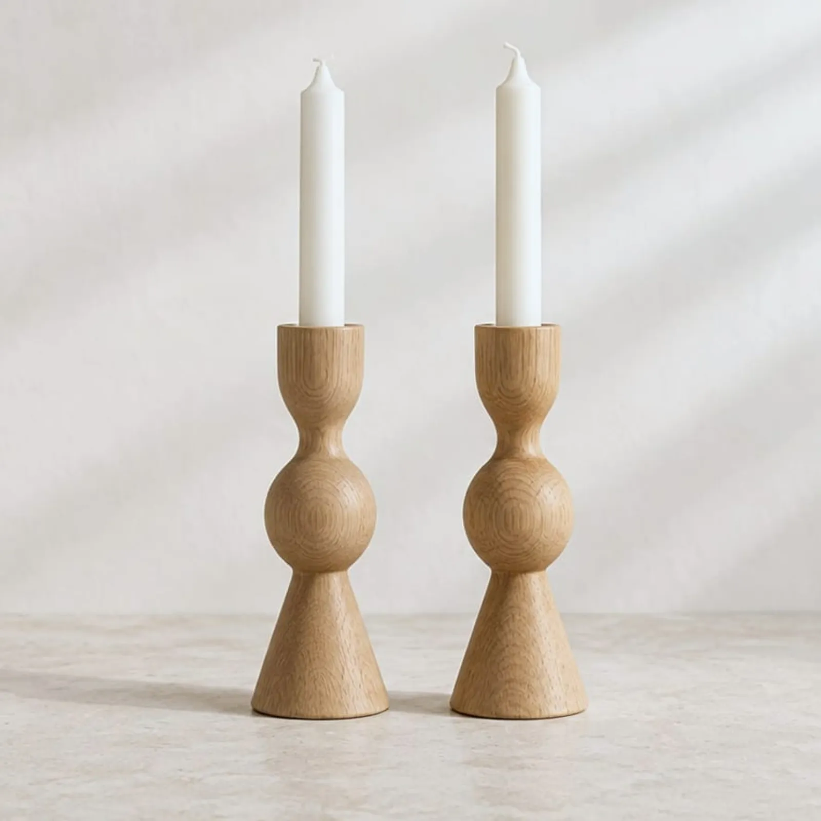 Ljusstake Lind Natur - bild 1