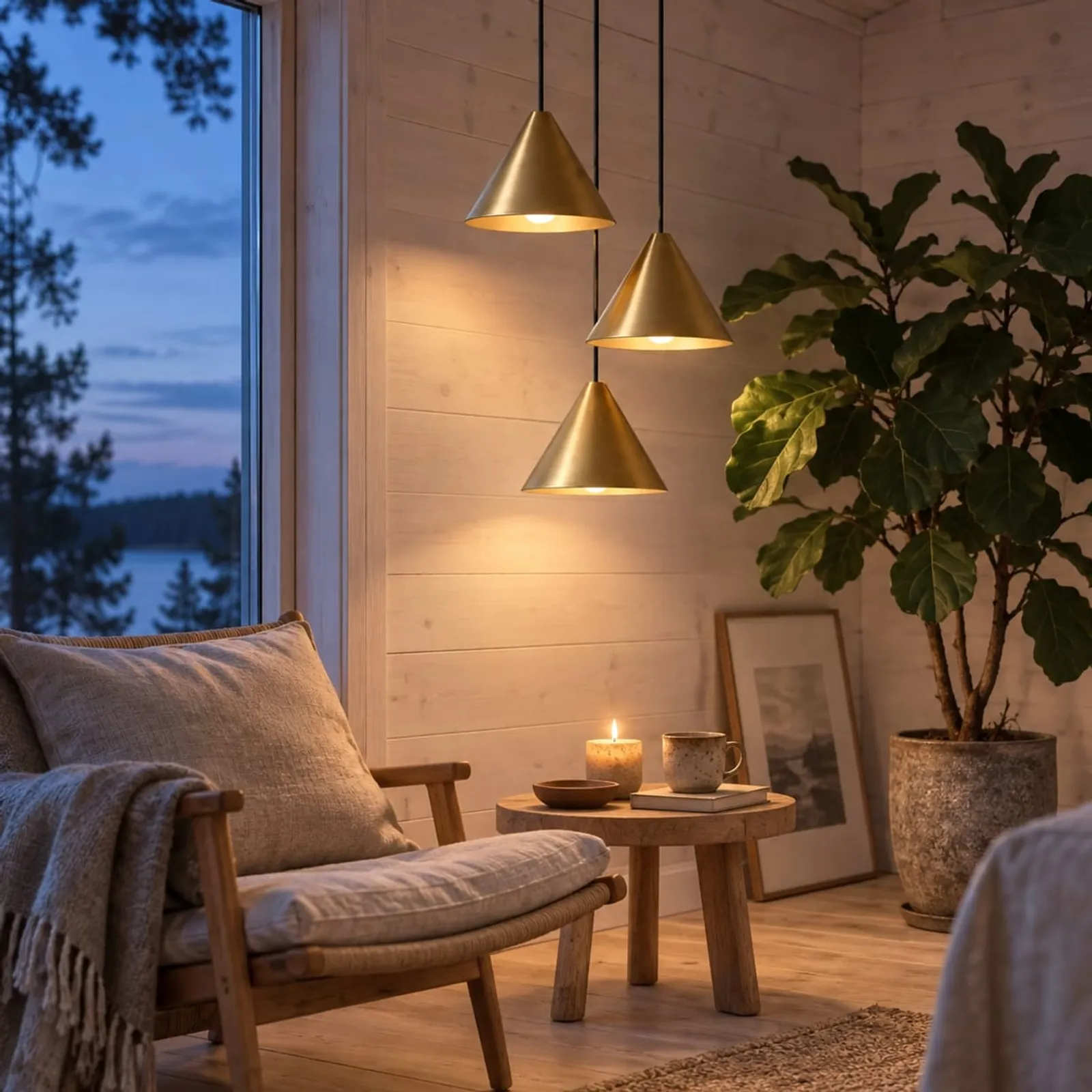 Taklampa Ljungen Stål - bild 2