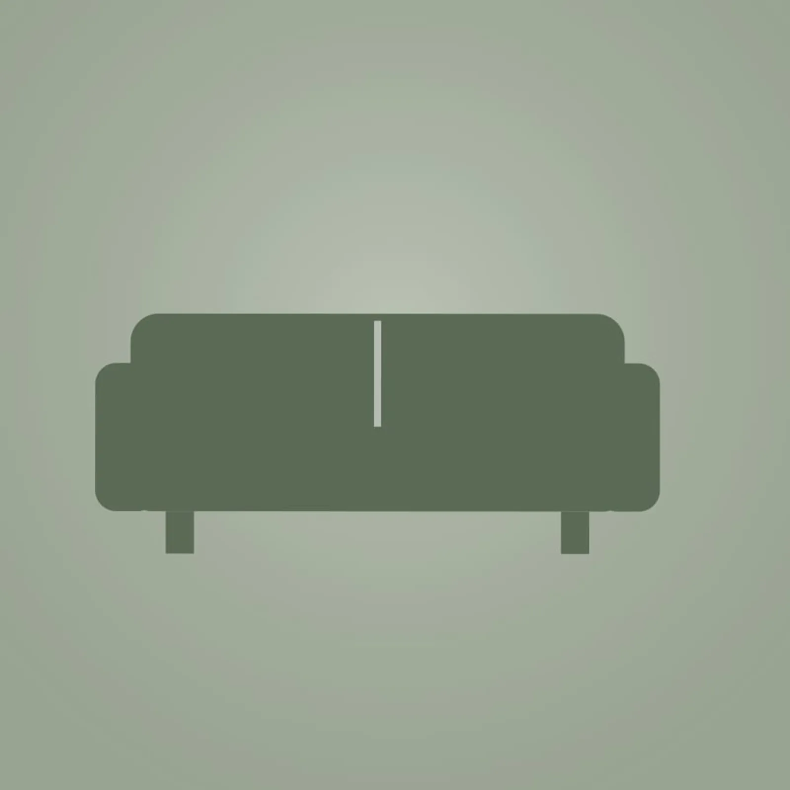 Soffa Hampa Sammet - bild 1