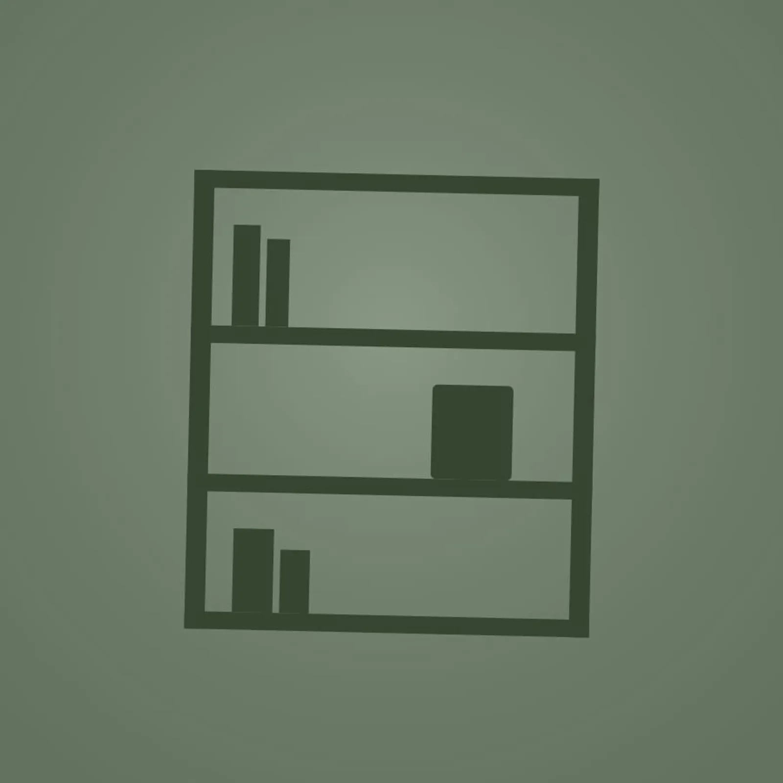 Bokhylla En Stål - bild 1