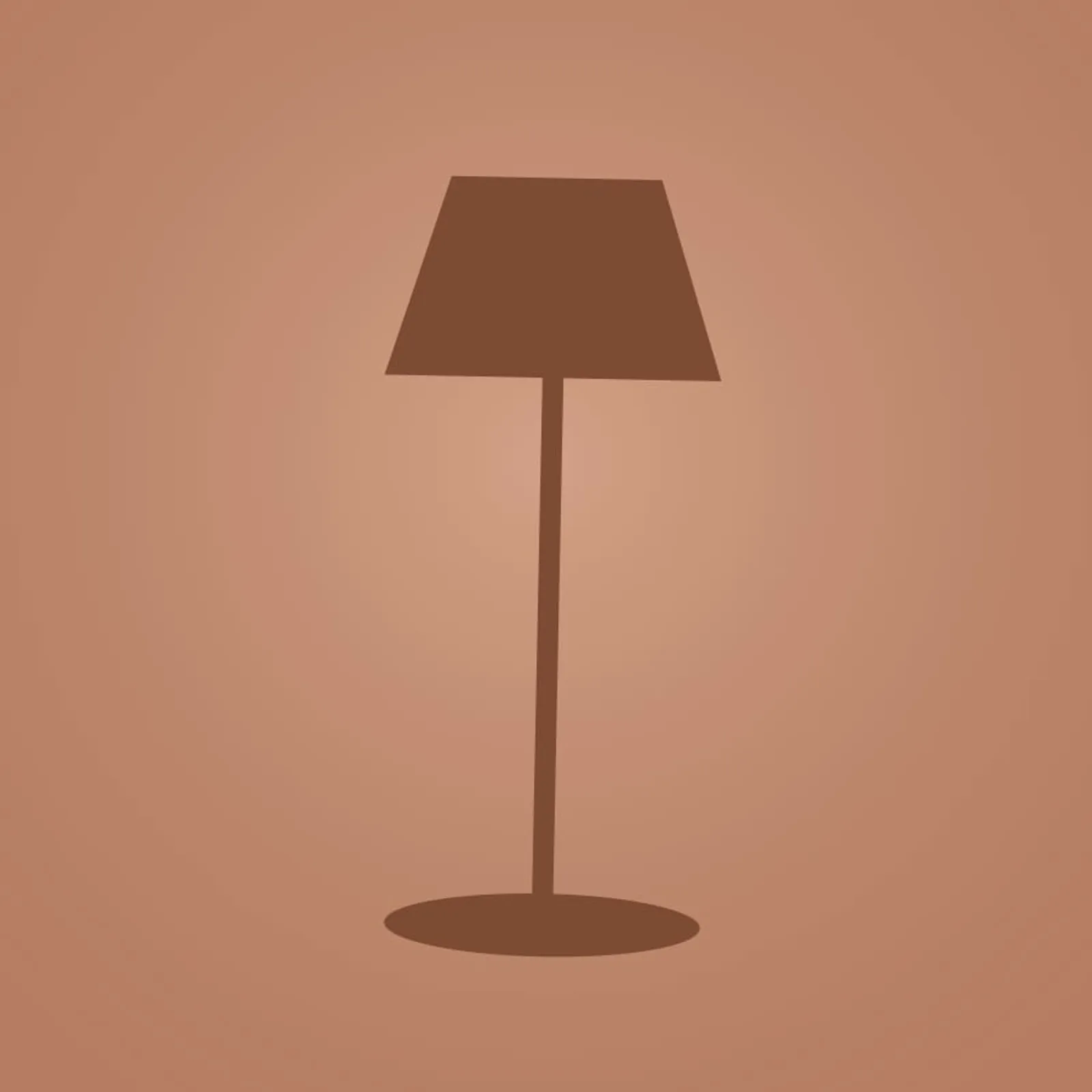 Golvlampa Fjäll Stål - bild 1