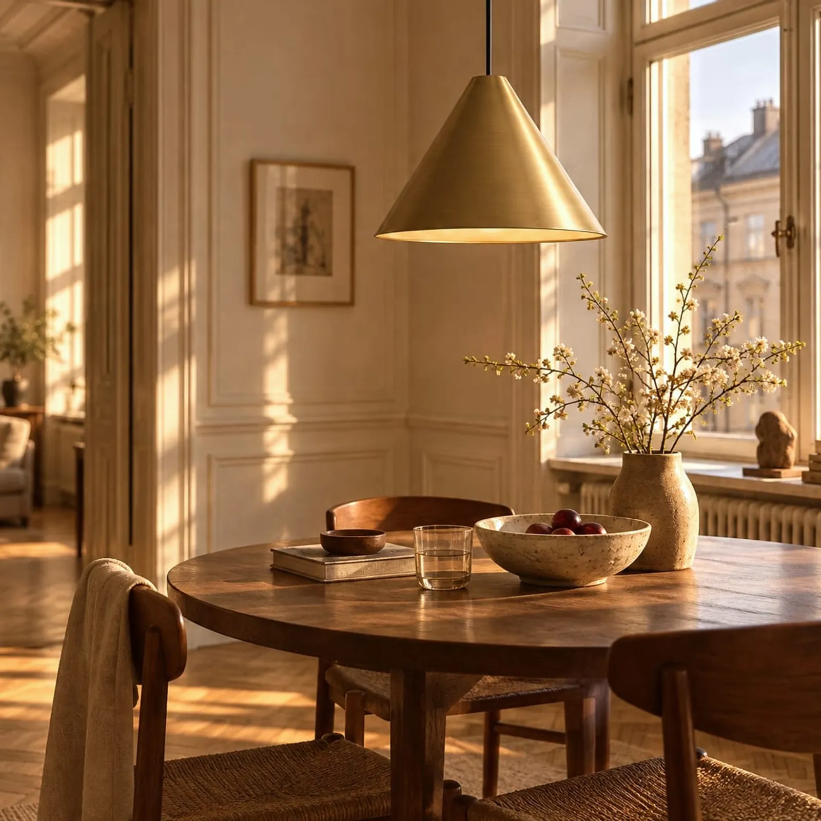 Taklampa Korn Glas - bild 2