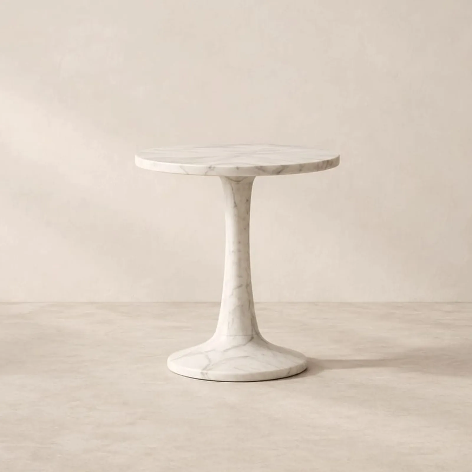 Table d’appoint Hassel blanc craie II - image 1