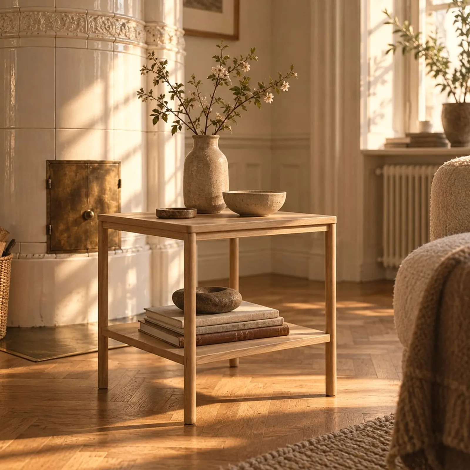 Table d’appoint Lind naturel - image 2