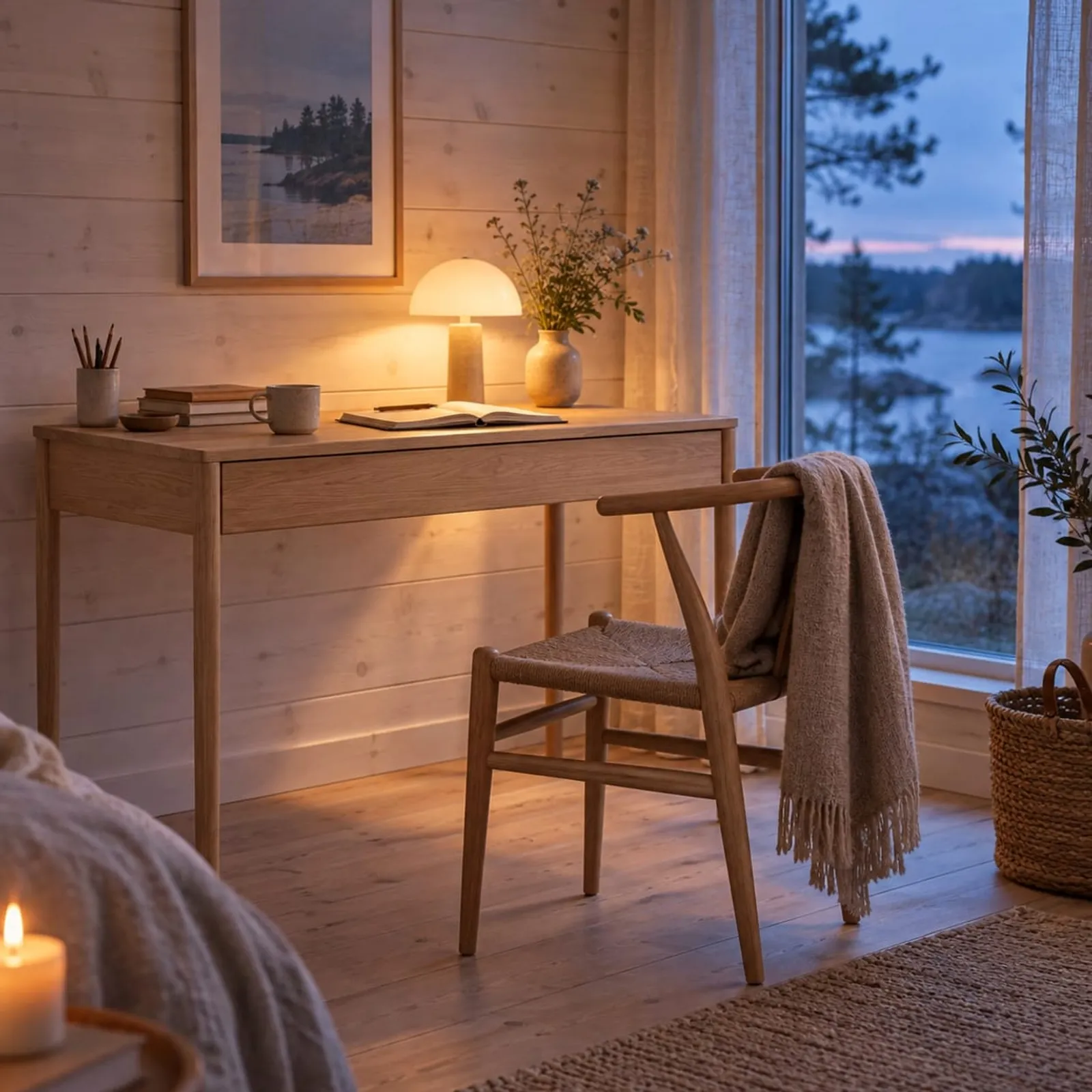Bureau Slån en chêne - image 2