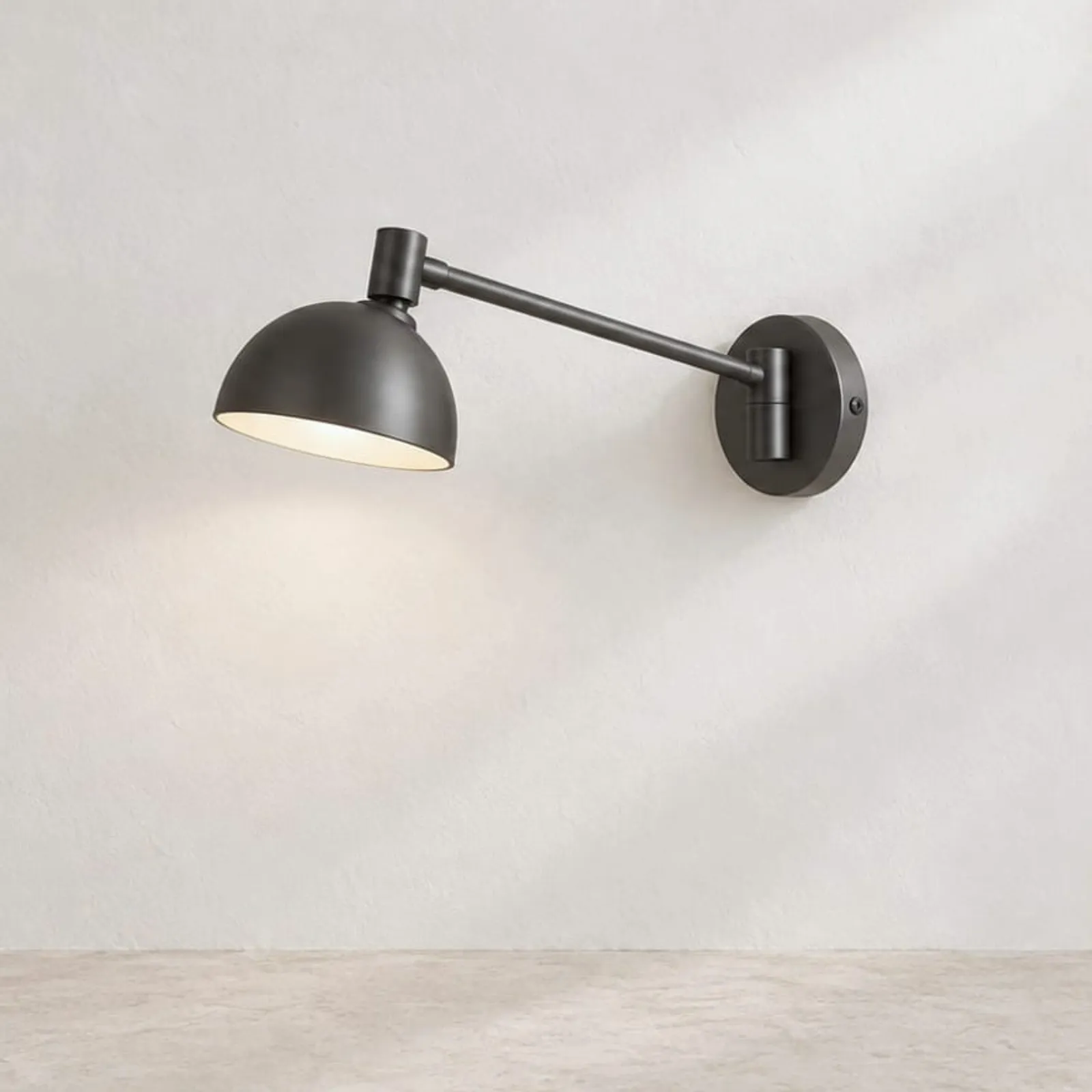Vägglampa Skogen Stål - bild 1