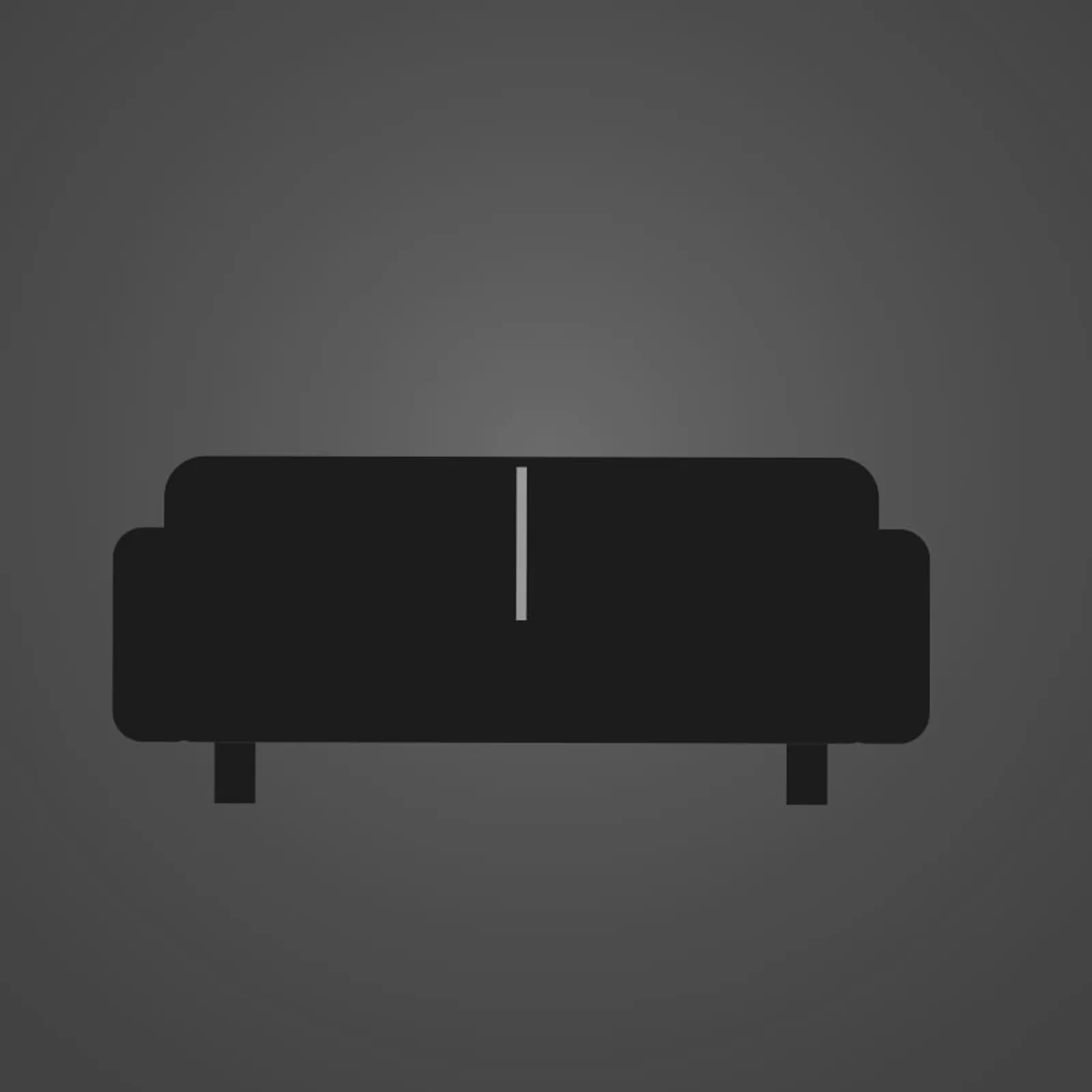 Soffa Pors Sammet - bild 1