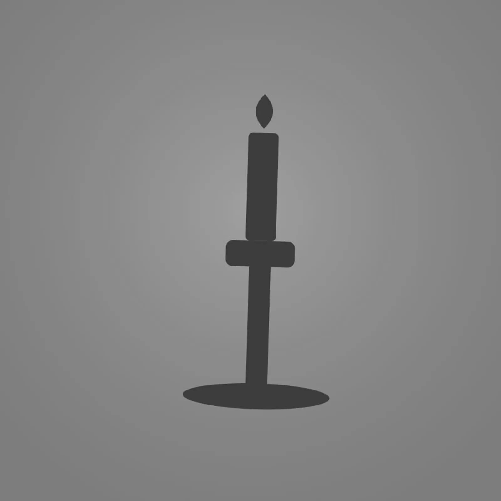 Ljusstake Korn Stengods - bild 1