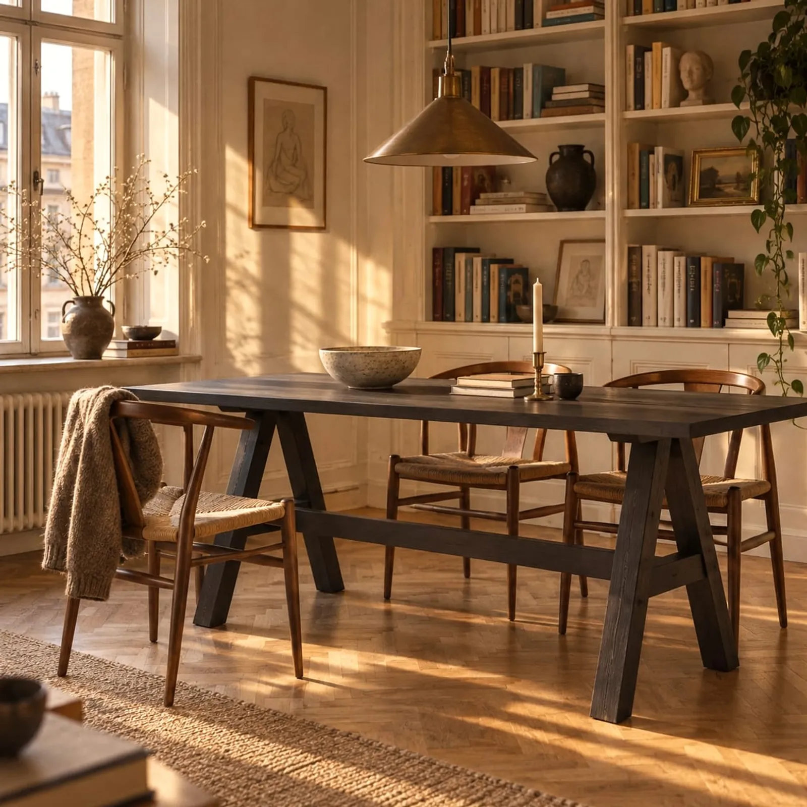 Table à manger Havre en chêne - image 2