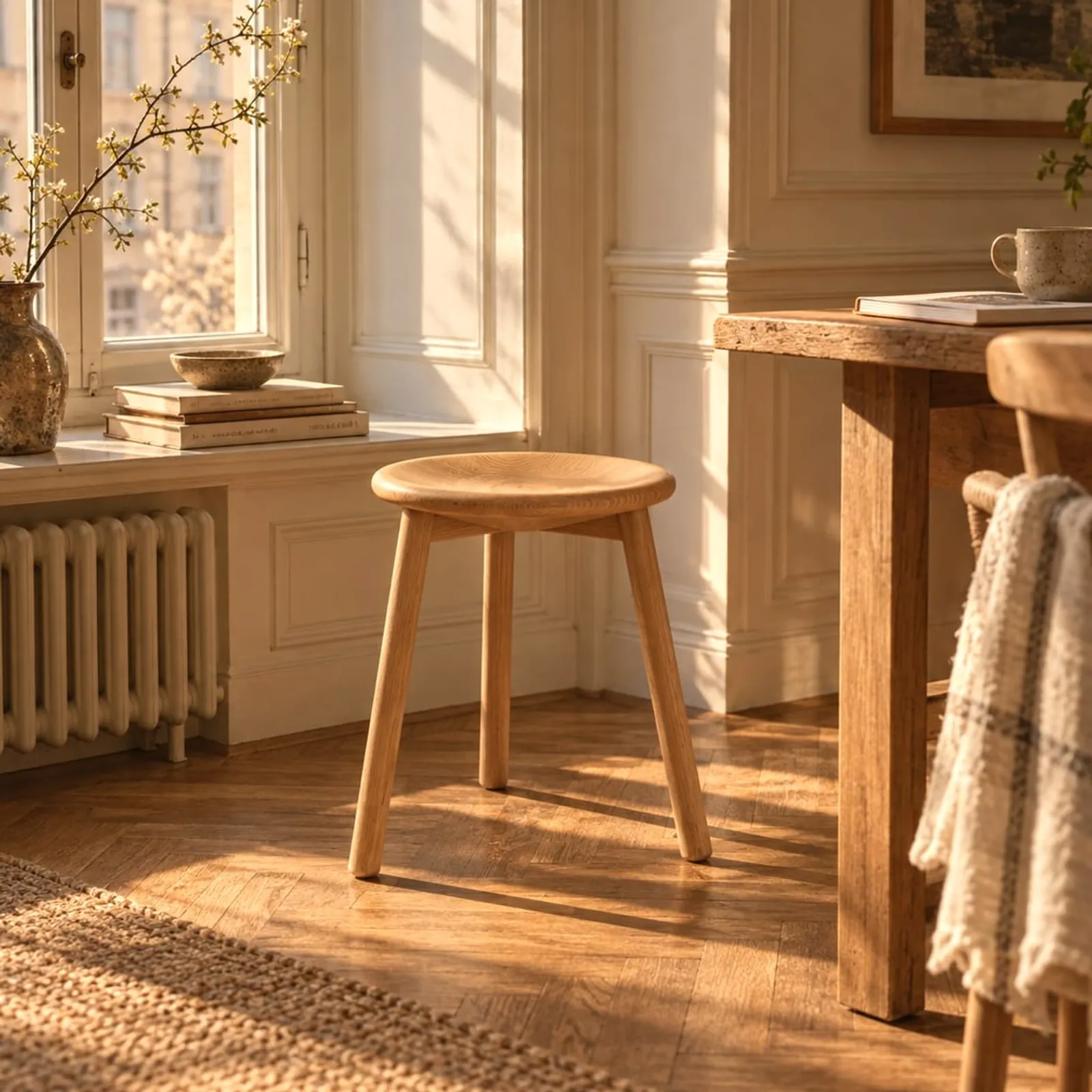 Tabouret Bryggan en acier - image 2