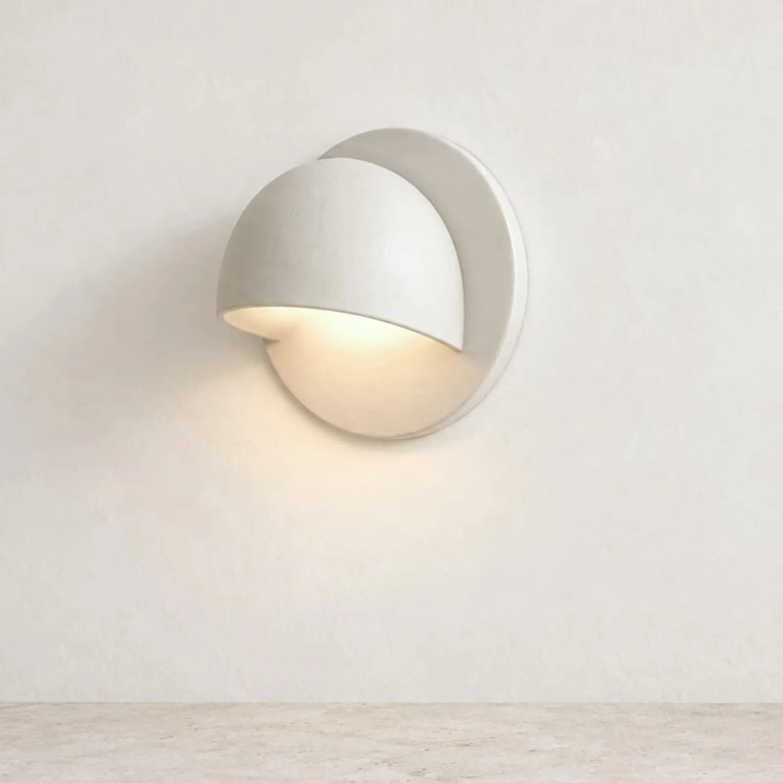 Vägglampa Myr Kritvit V - bild 2