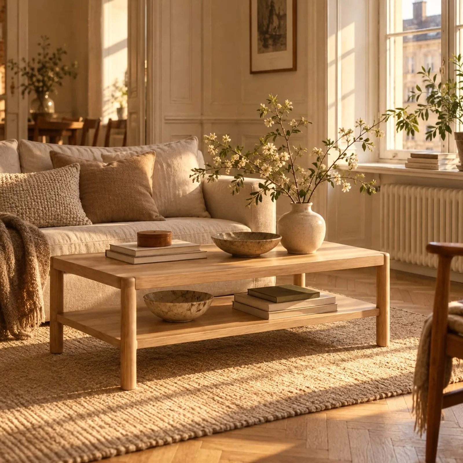 Table basse Humle en marbre - image 2