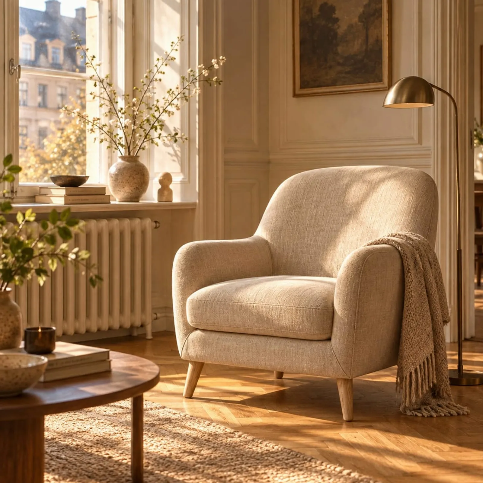 Fauteuil Mossa lin III - image 2