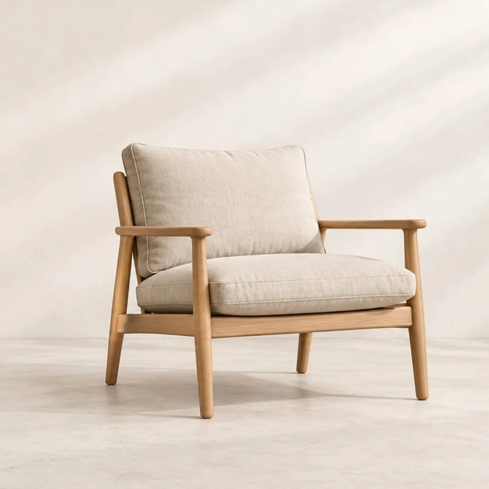 Fåtölj Slån Lin - bild 1