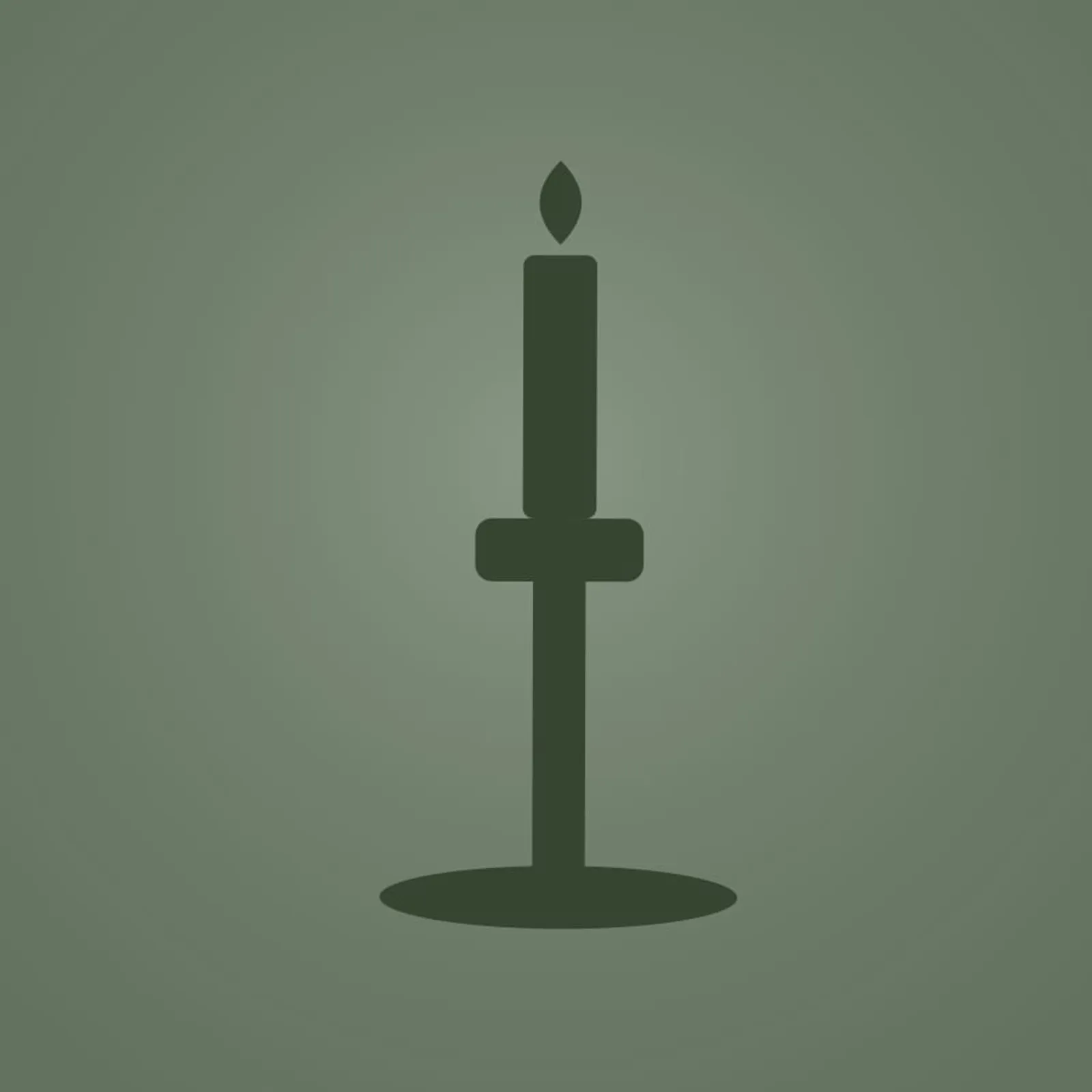 Ljusstake Timjan Stål - bild 1