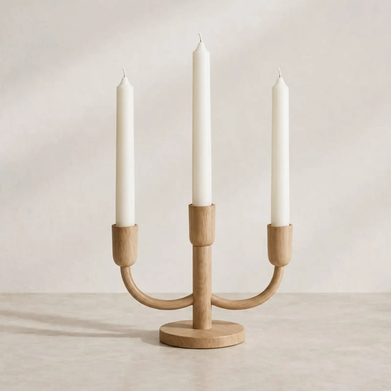 Ljusstake Tall Natur - bild 1