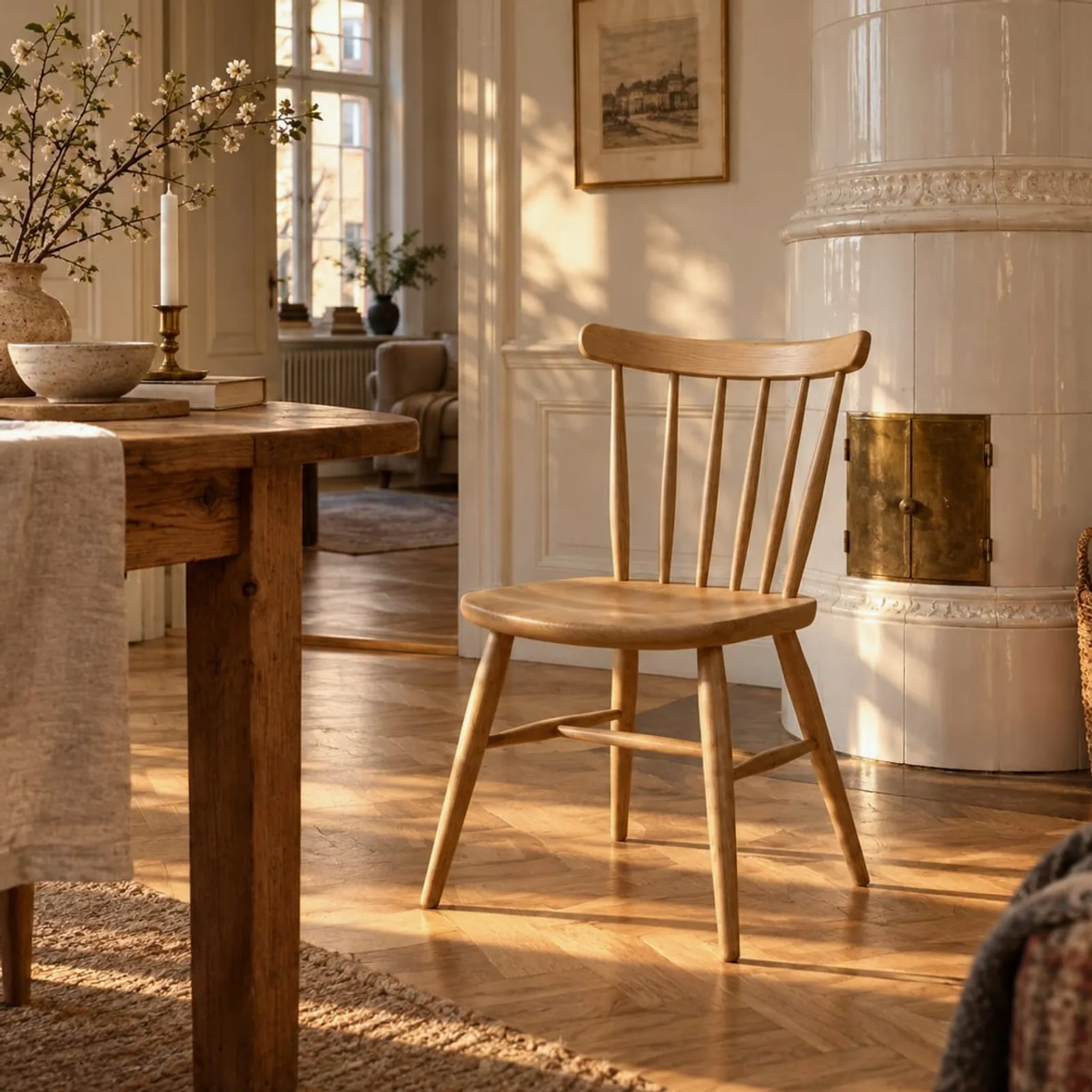 Chaise Slån charbon - image 3