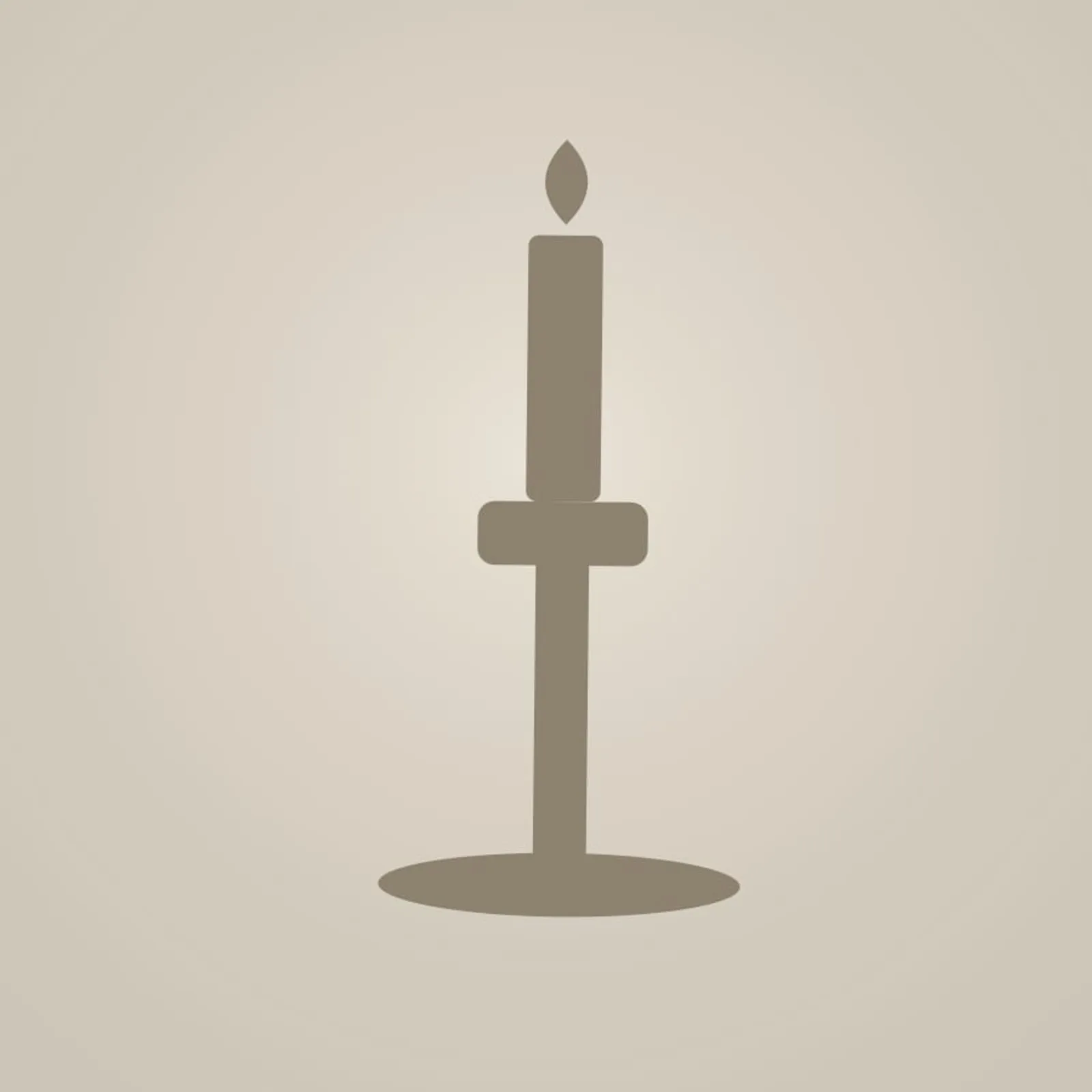 Ljusstake Kusten Stengods - bild 1