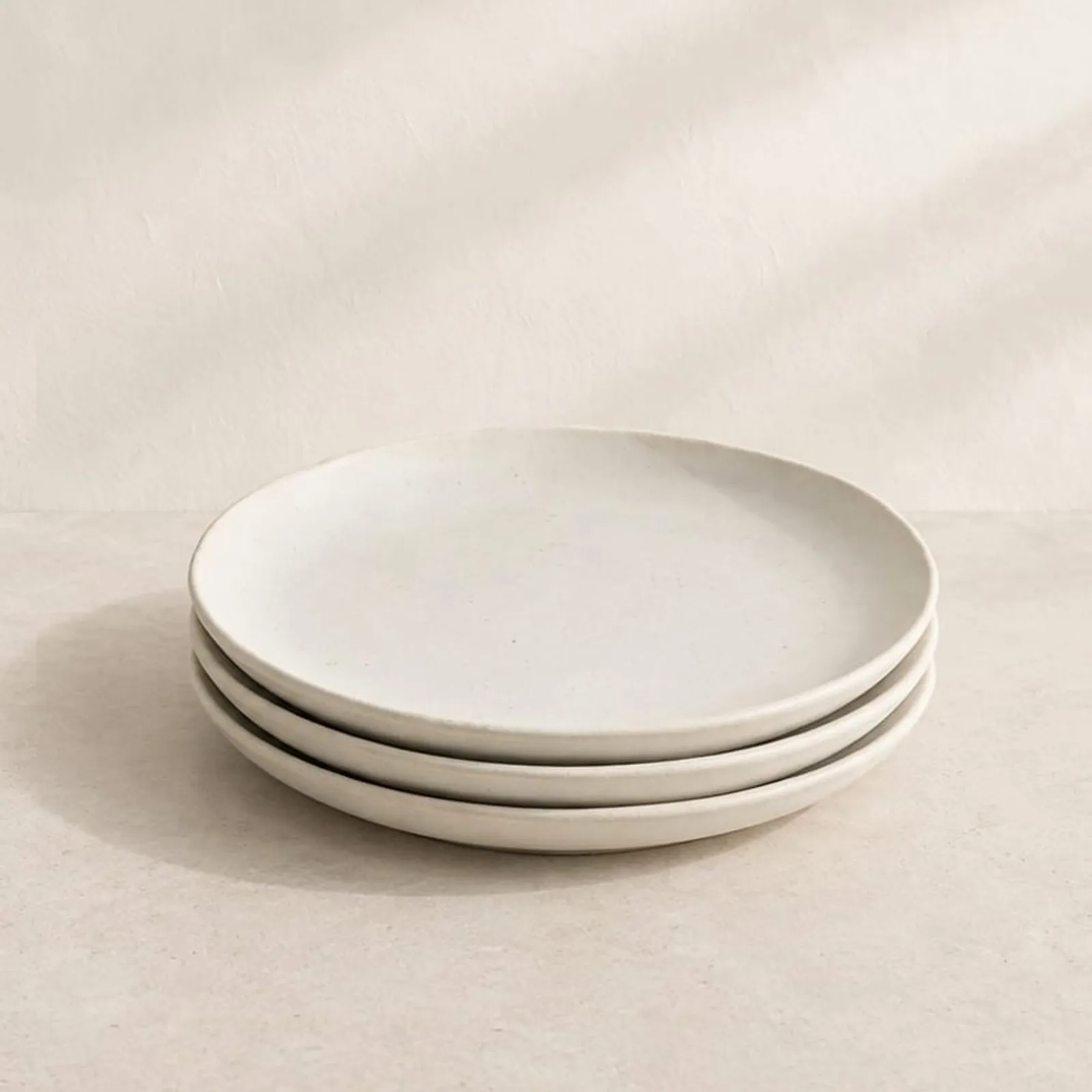 Assiette Linet blanc craie - image 1