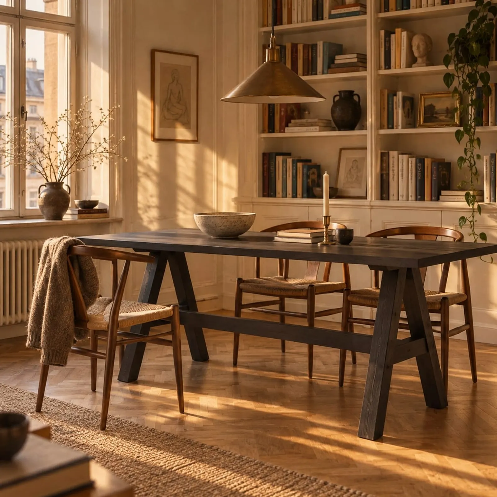 Table à manger Ås charbon - image 2