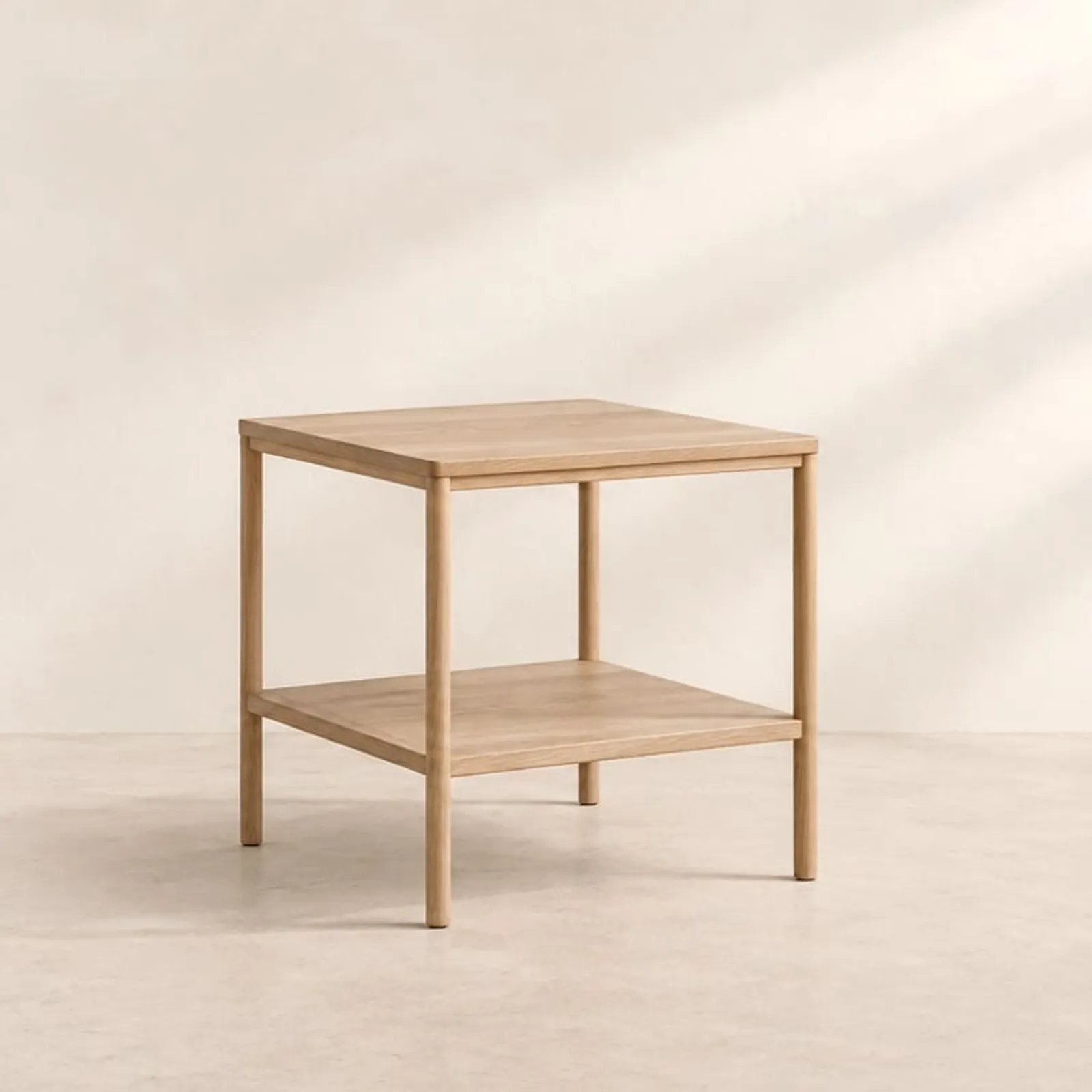 Table d’appoint Kaprifol en chêne - image 1