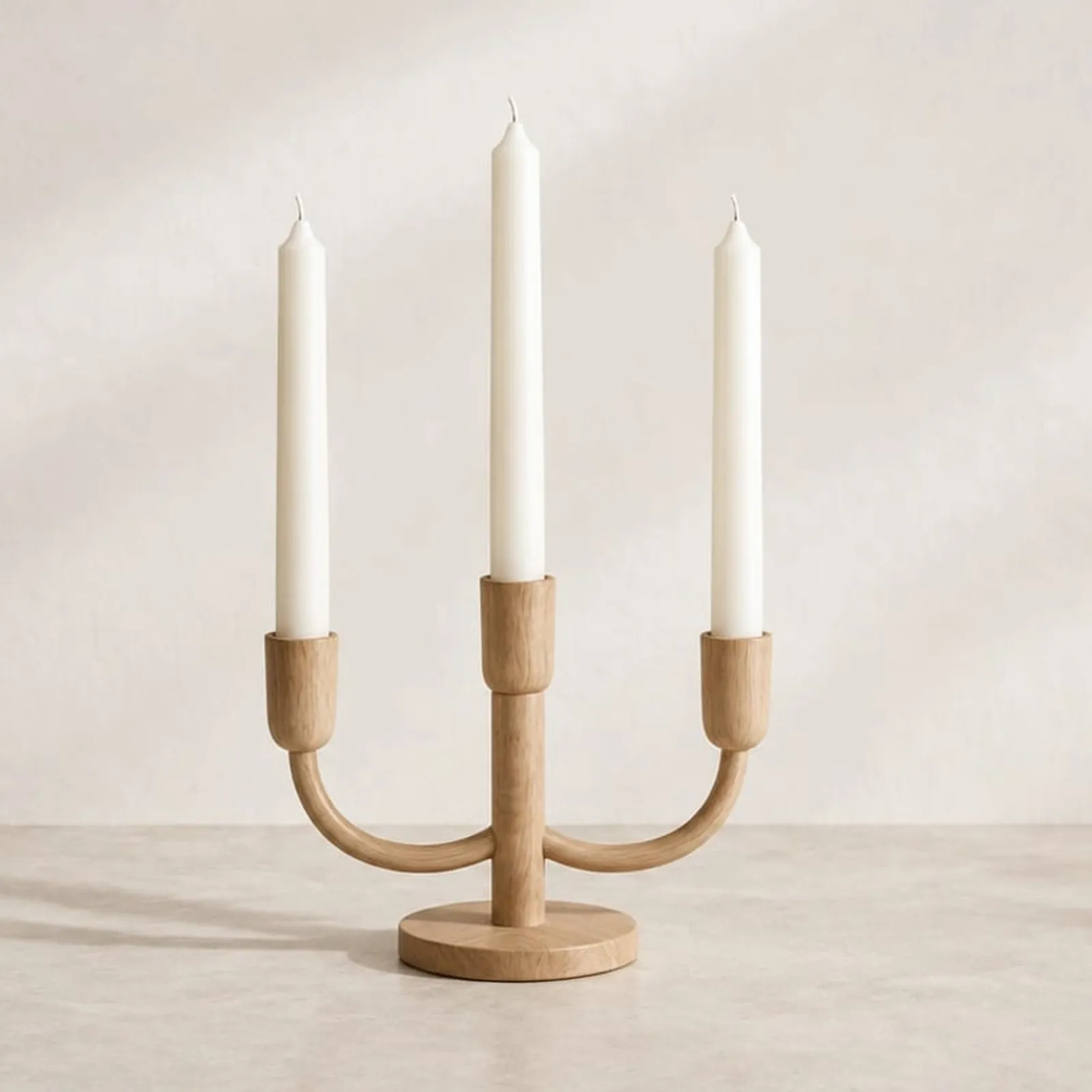 Ljusstake Lönn Ek - bild 1