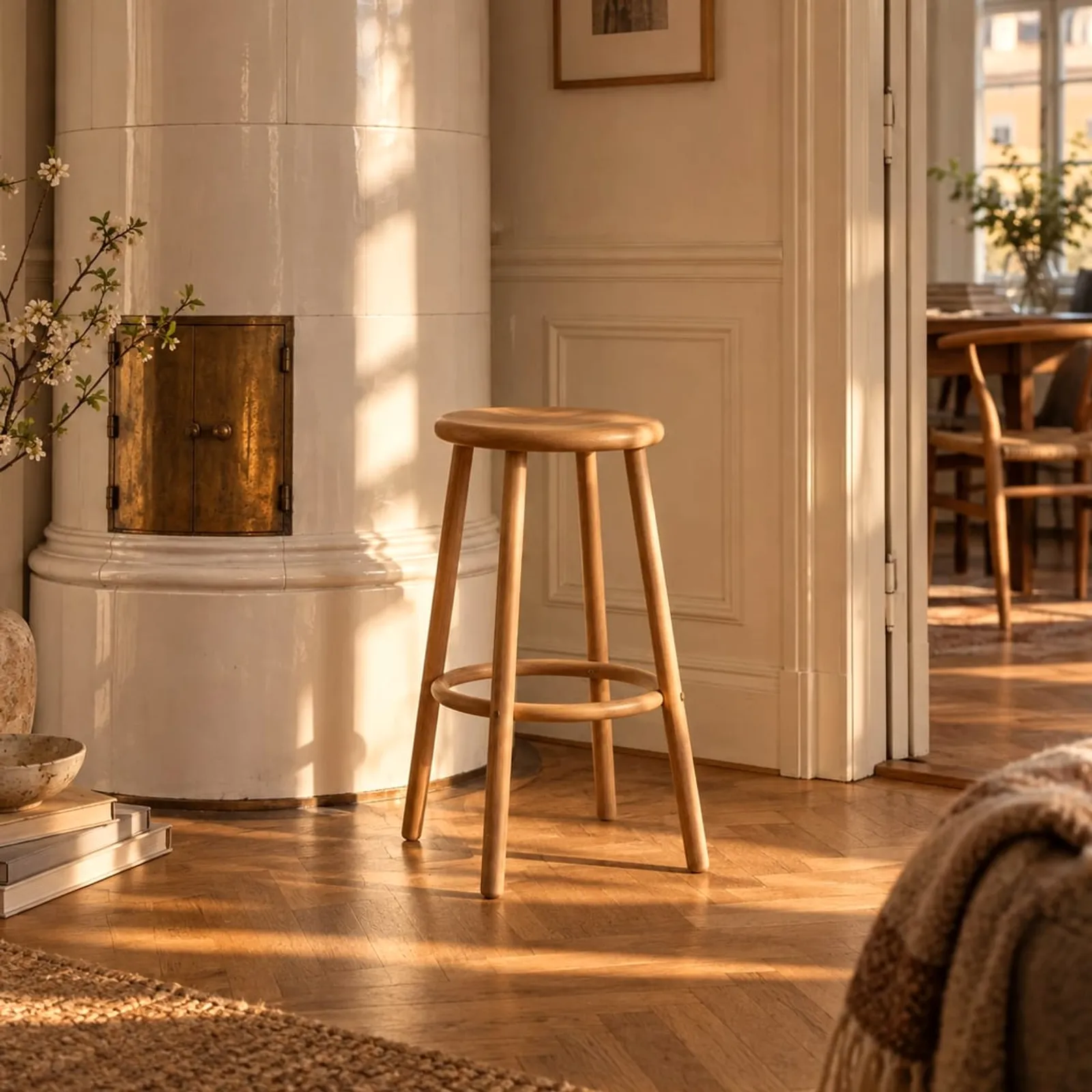 Tabouret Hedern naturel - image 2