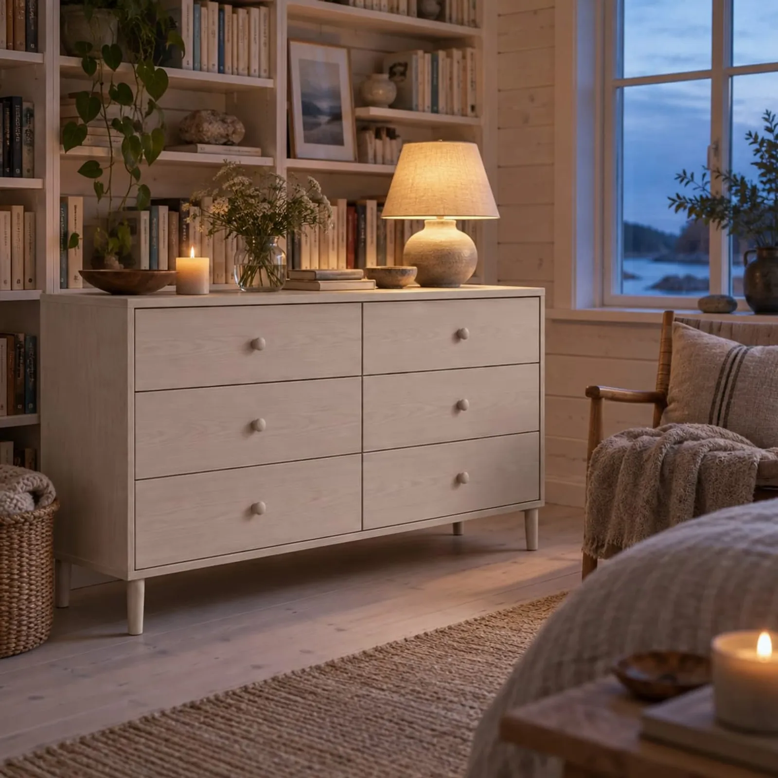 Commode Torö blanc craie - image 3