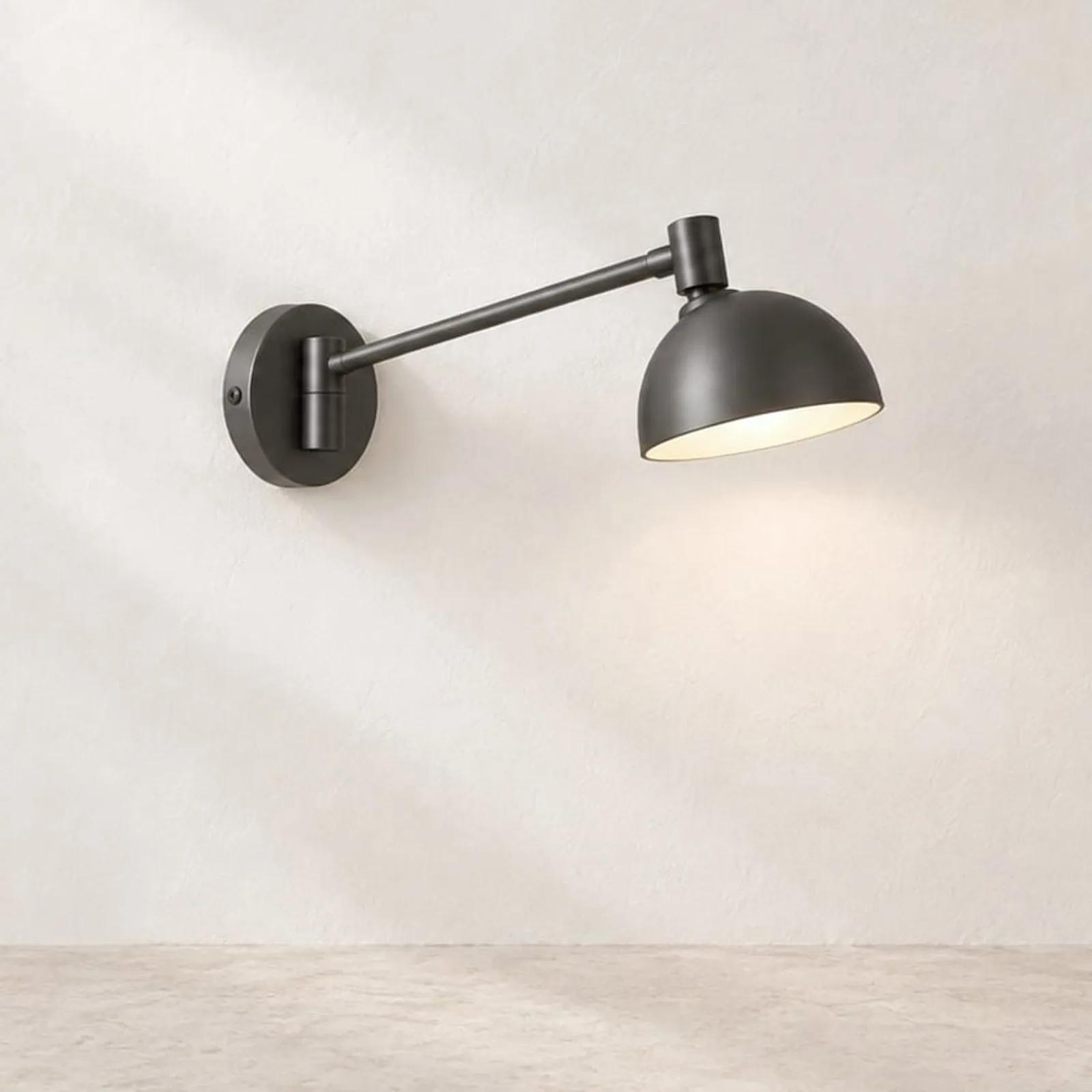 Vägglampa Fläder Kol - bild 1