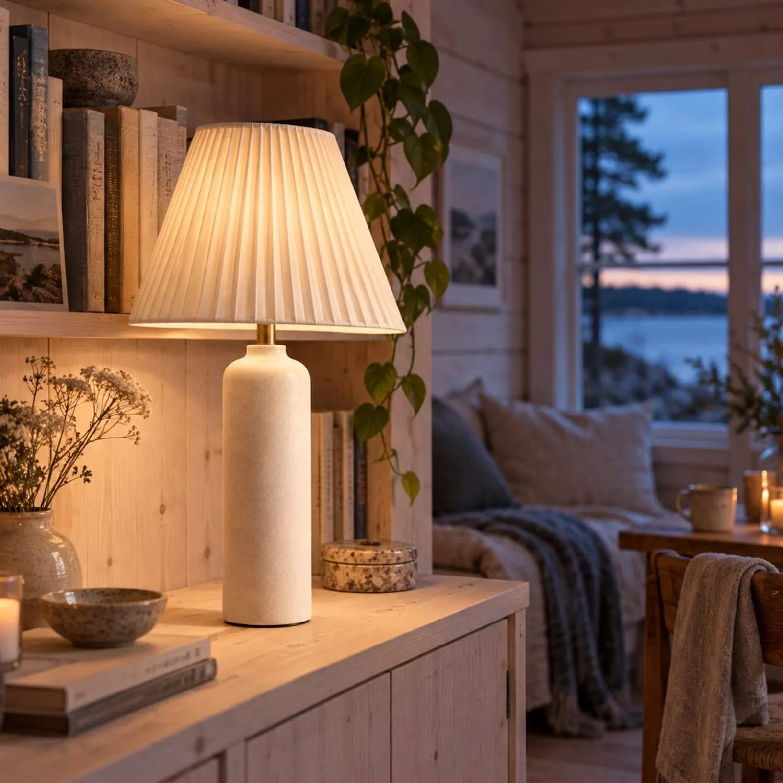 Bordslampa Nypon Kritvit II - bild 2