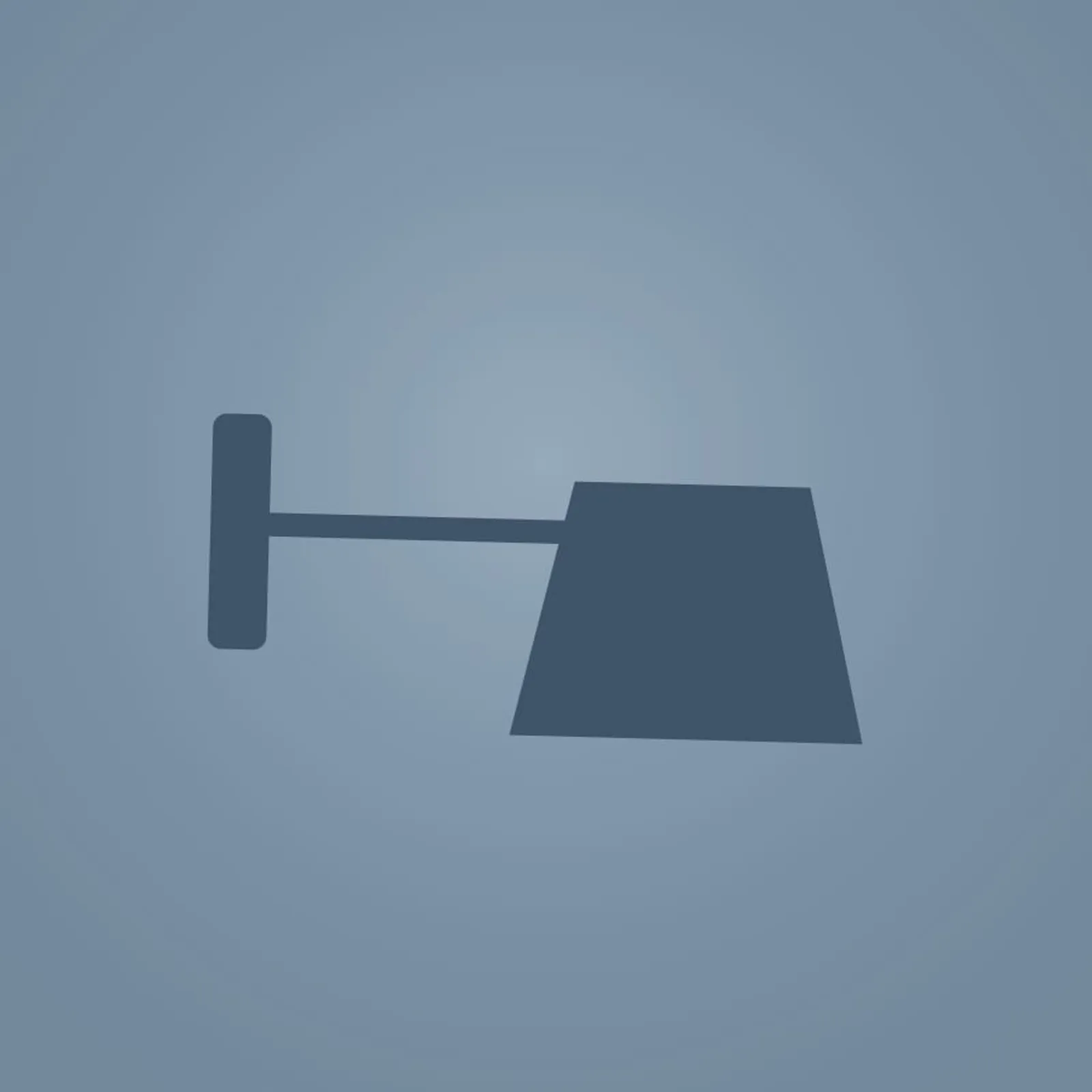 Vägglampa Skogen Mässing - bild 1
