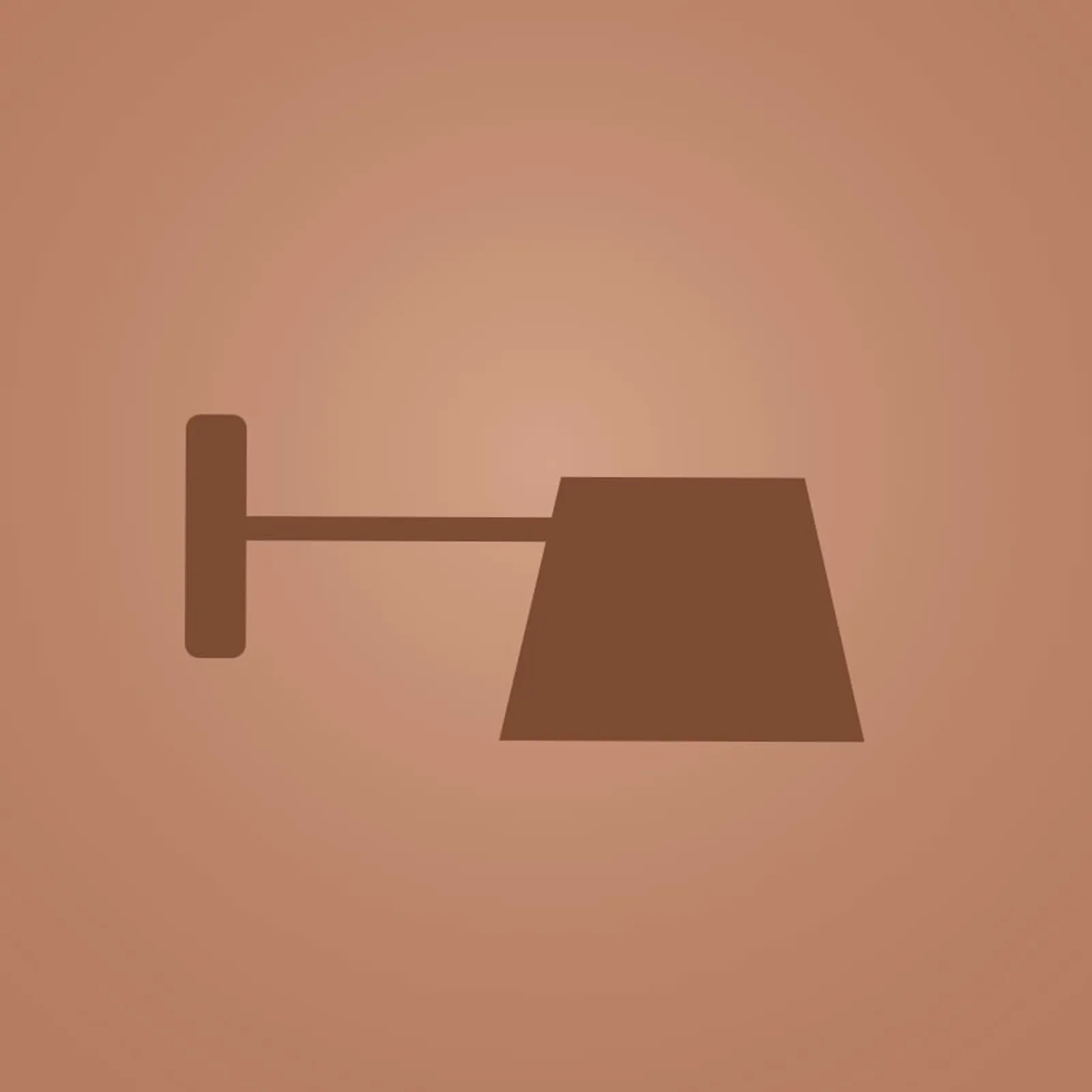 Vägglampa Öland Mässing - bild 1