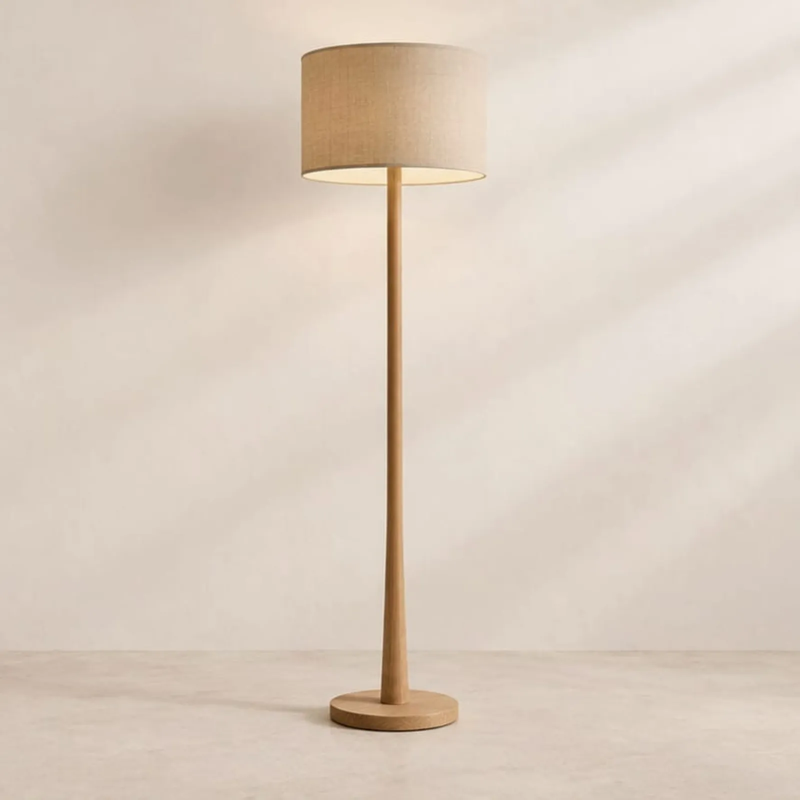 Golvlampa Rönn Natur - bild 1