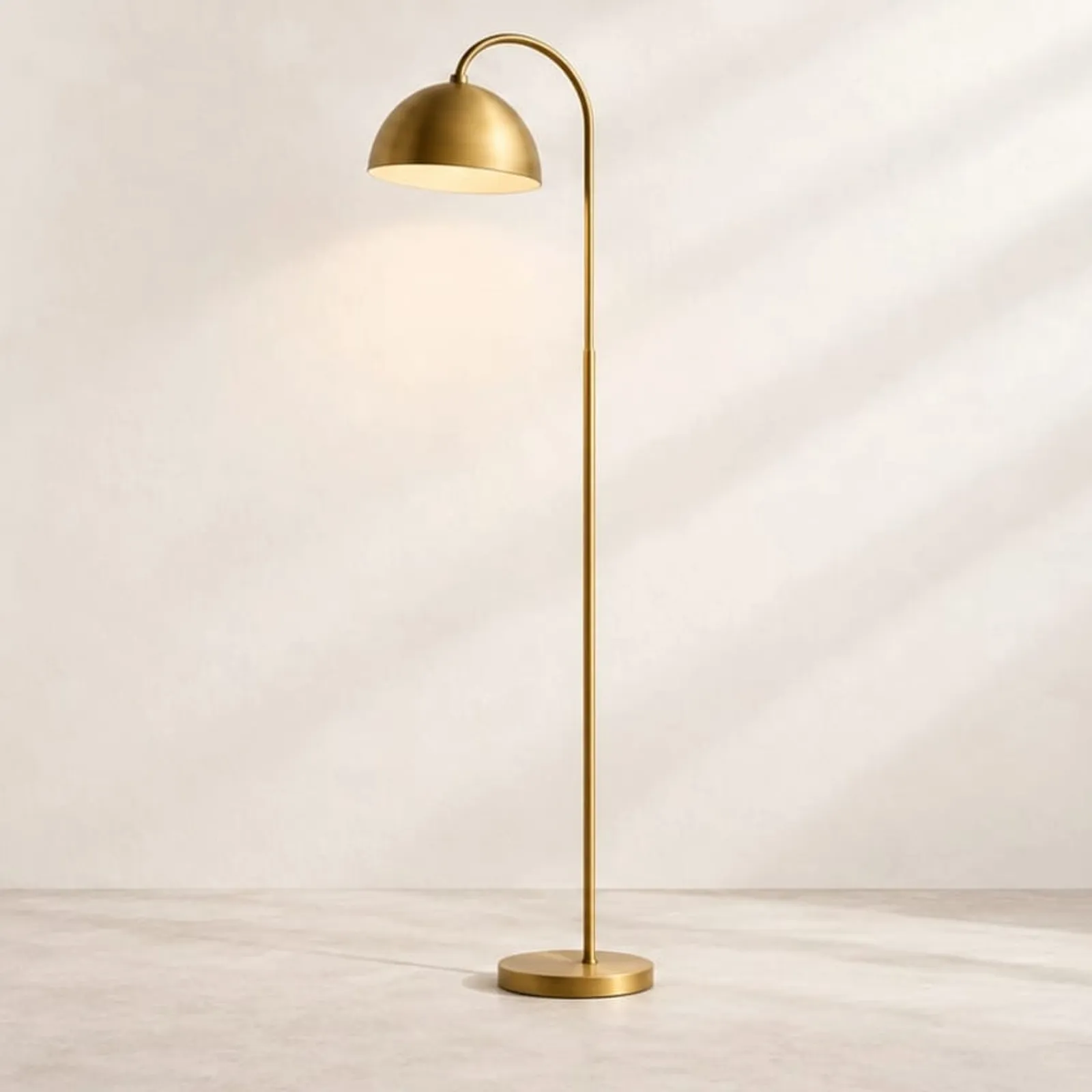 Golvlampa Lind Ockra - bild 1