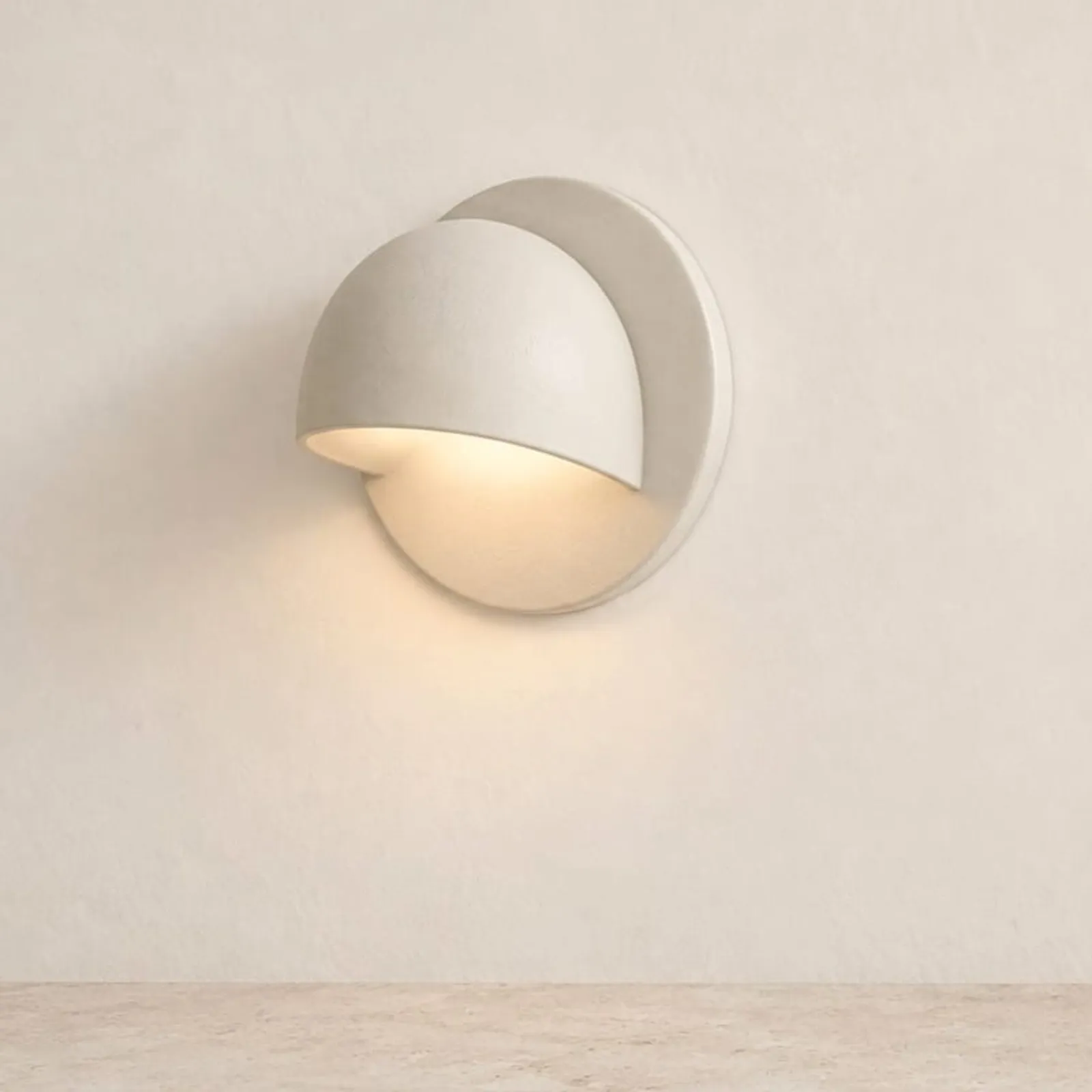 Vägglampa Tall Kritvit III - bild 2