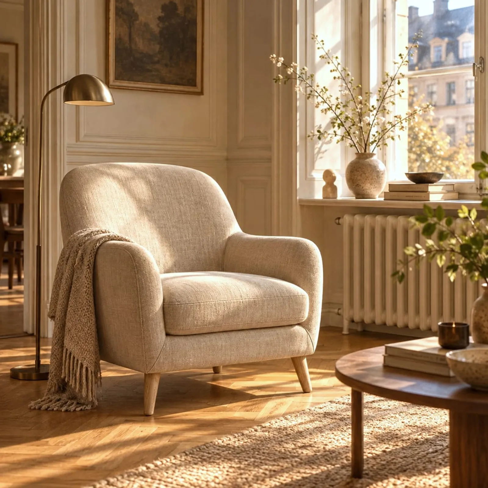 Fauteuil Hassel lin II - image 2