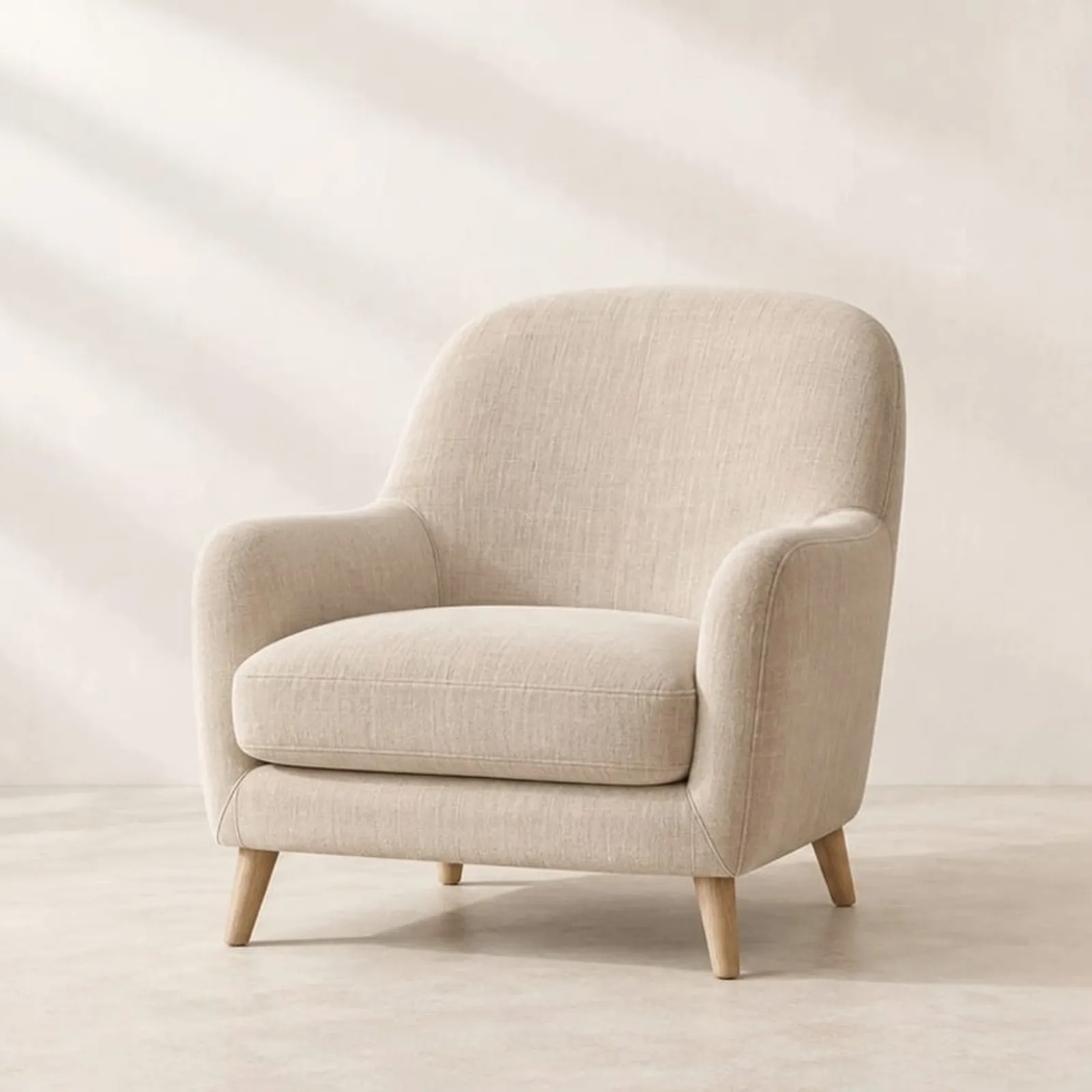 Fauteuil Nypon en lin - image 1