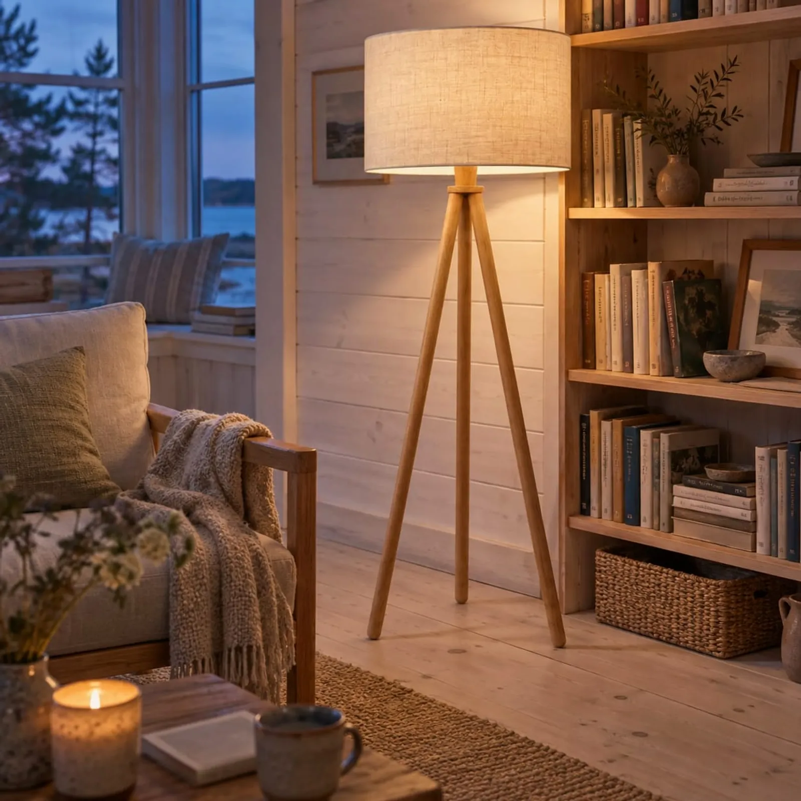 Lampadaire Bränna naturel II - image 3