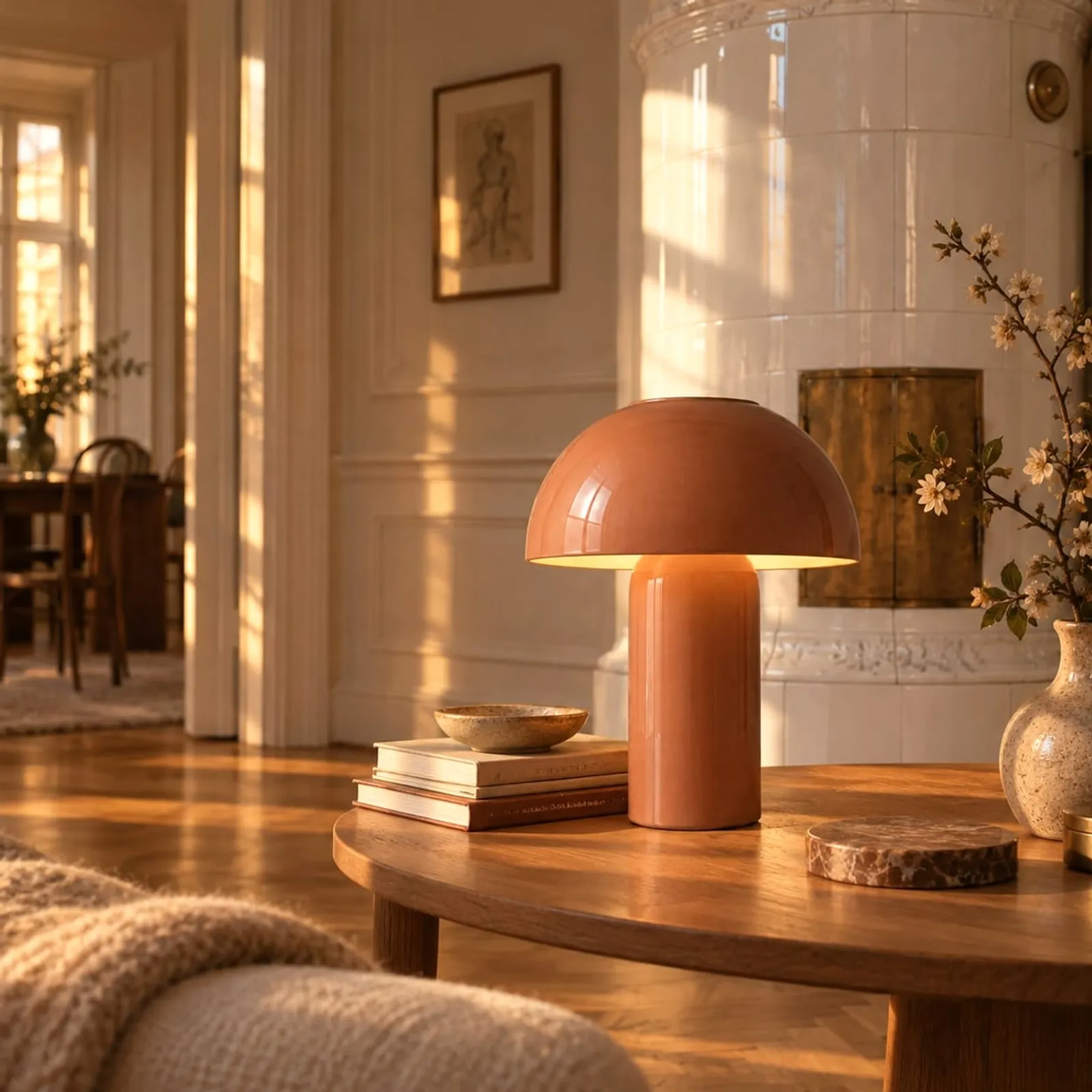 Lampe de table Fläder ocre - image 2