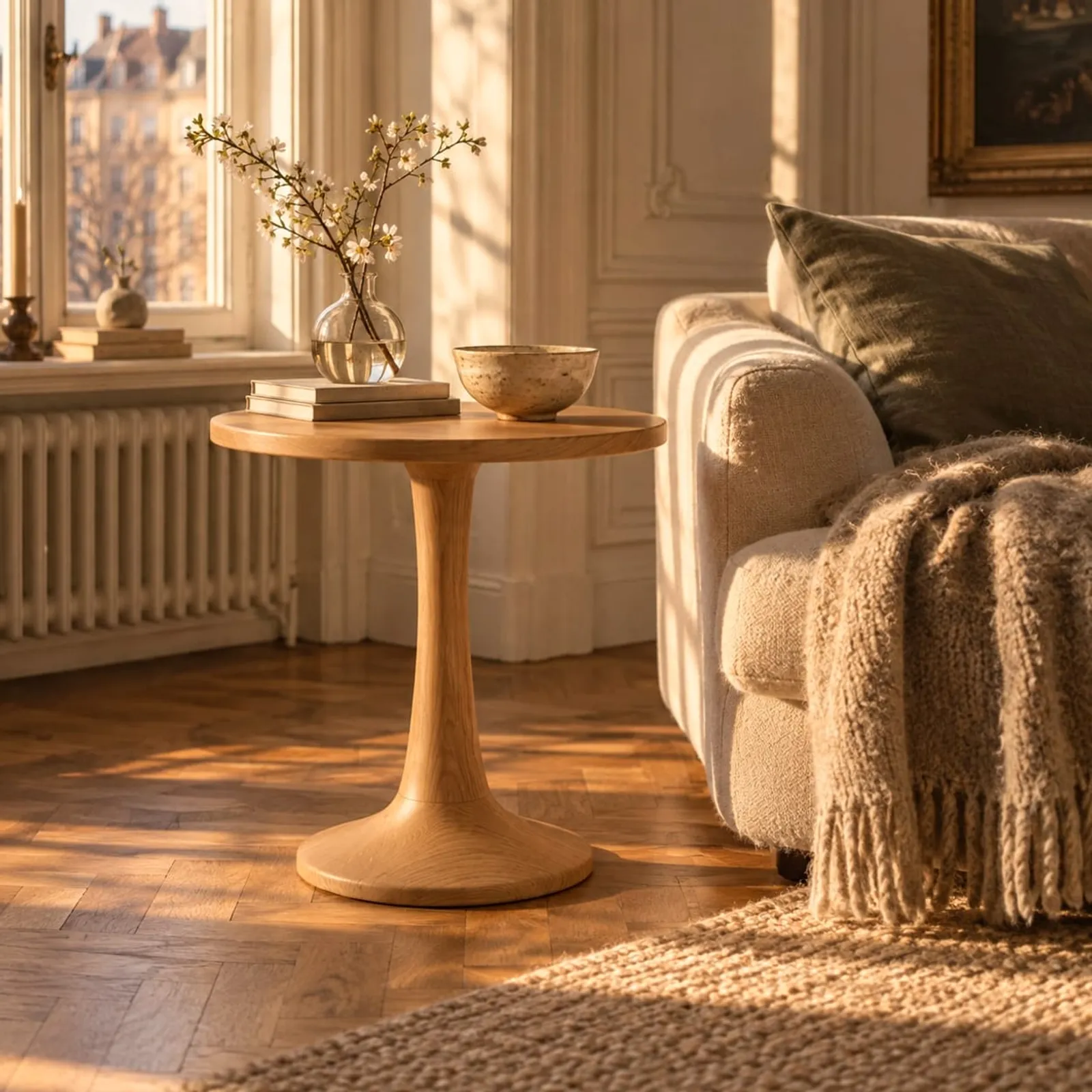 Table d’appoint Myr en laiton - image 2