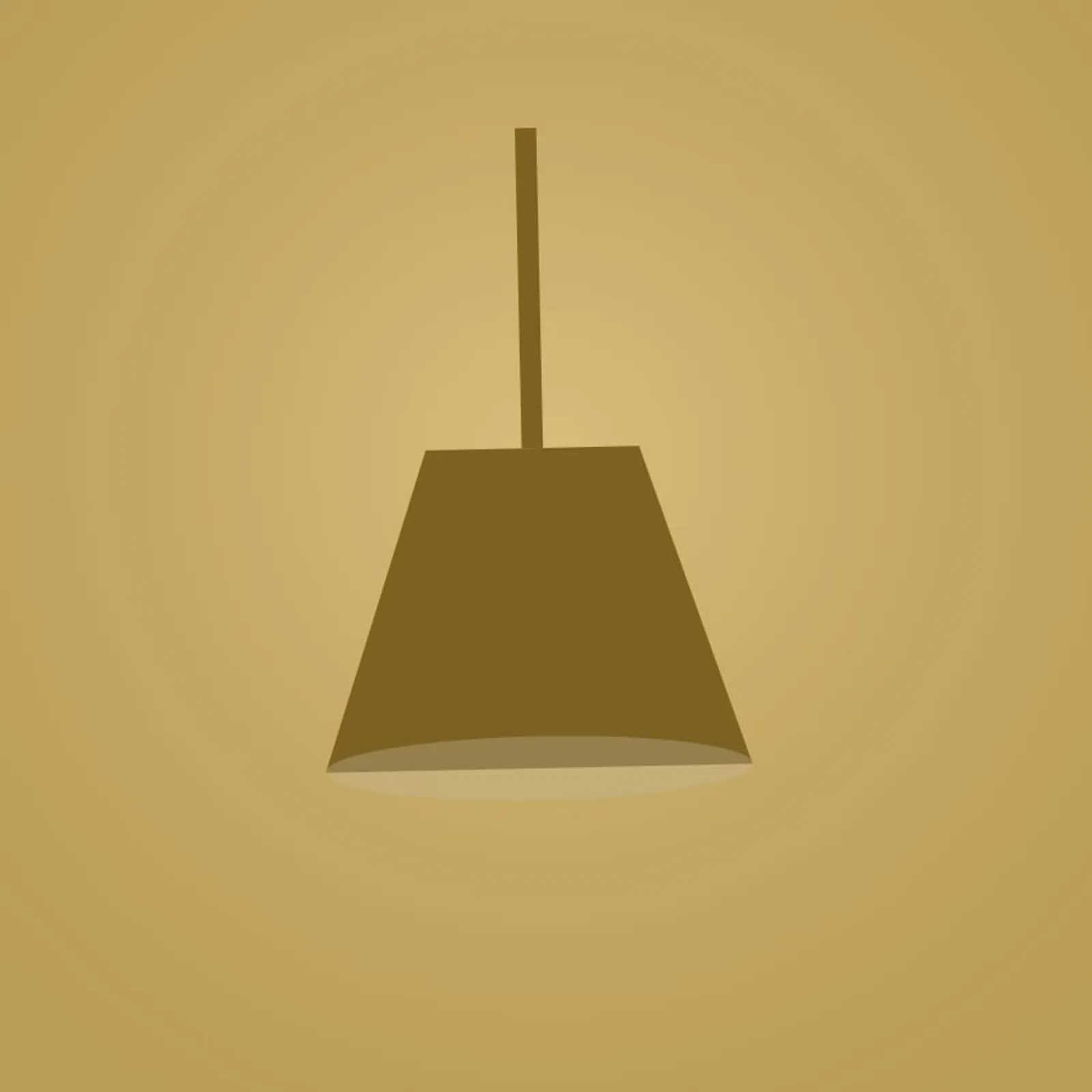Taklampa Nypon Ockra - bild 1