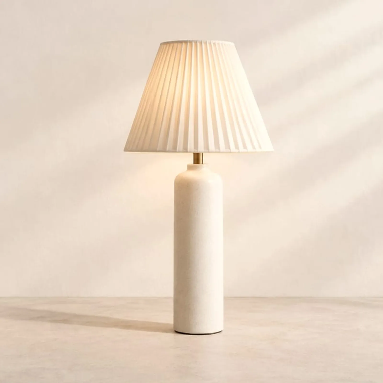 Bordslampa Lönn Stengods - bild 1
